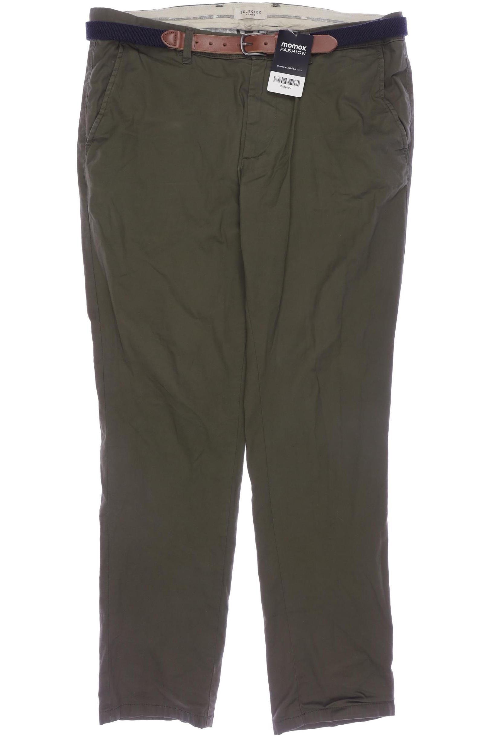 

Selected Herren Stoffhose, grün, Gr. 34
