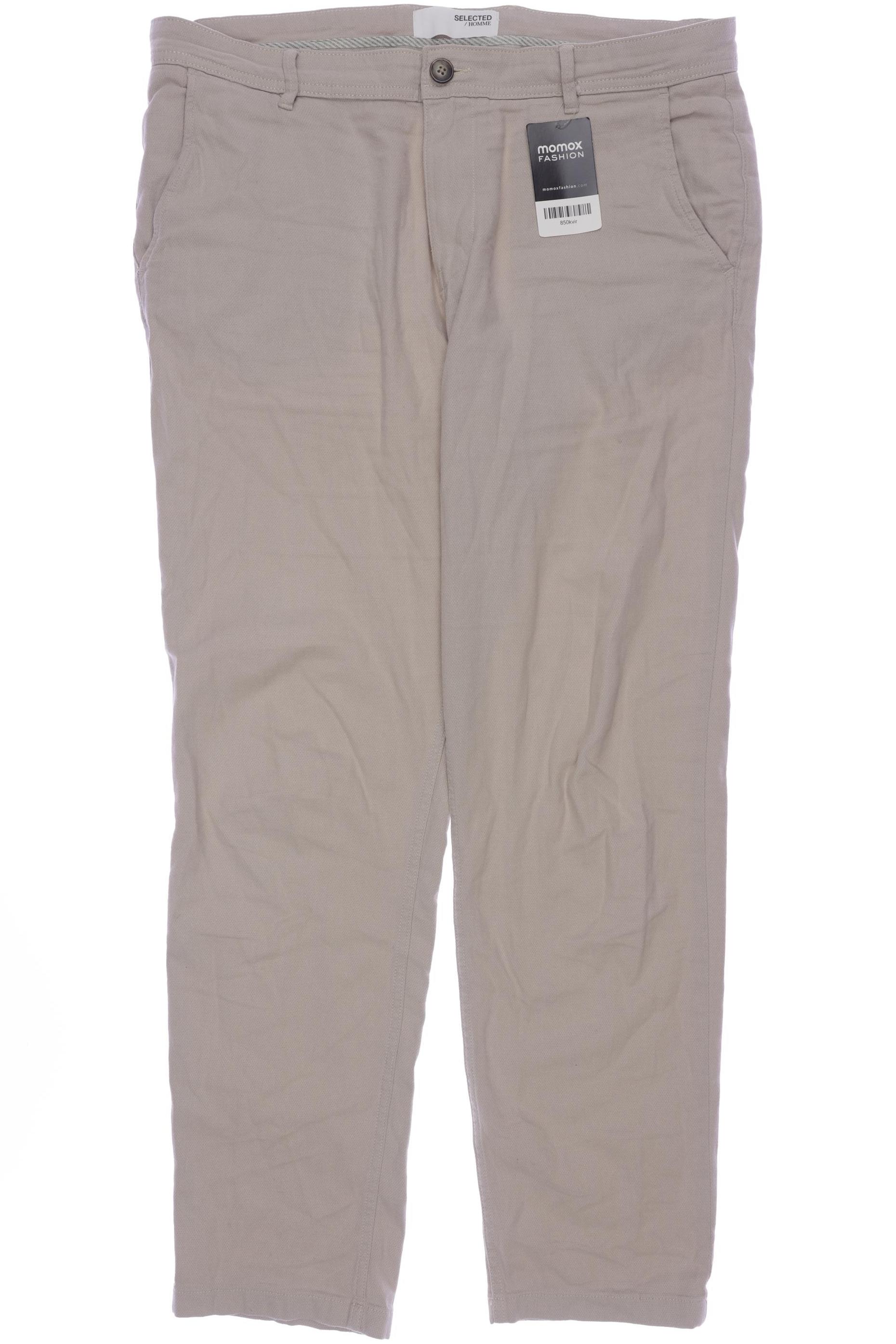 Thumbnail - Selected Herren Stoffhose, cremeweiß, Gr. 34