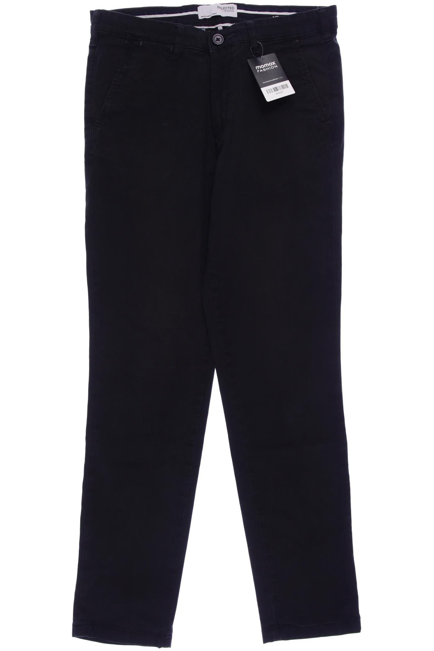 

SELECTED Herren Stoffhose, schwarz