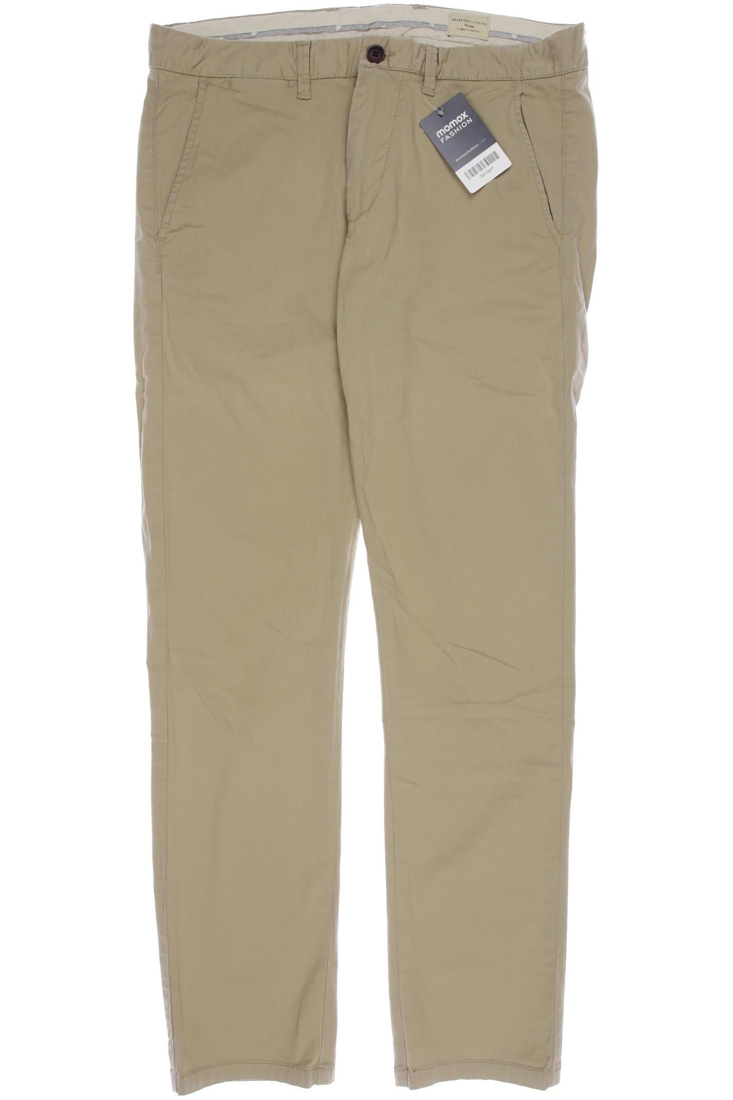 

Selected Herren Stoffhose, beige, Gr. 33