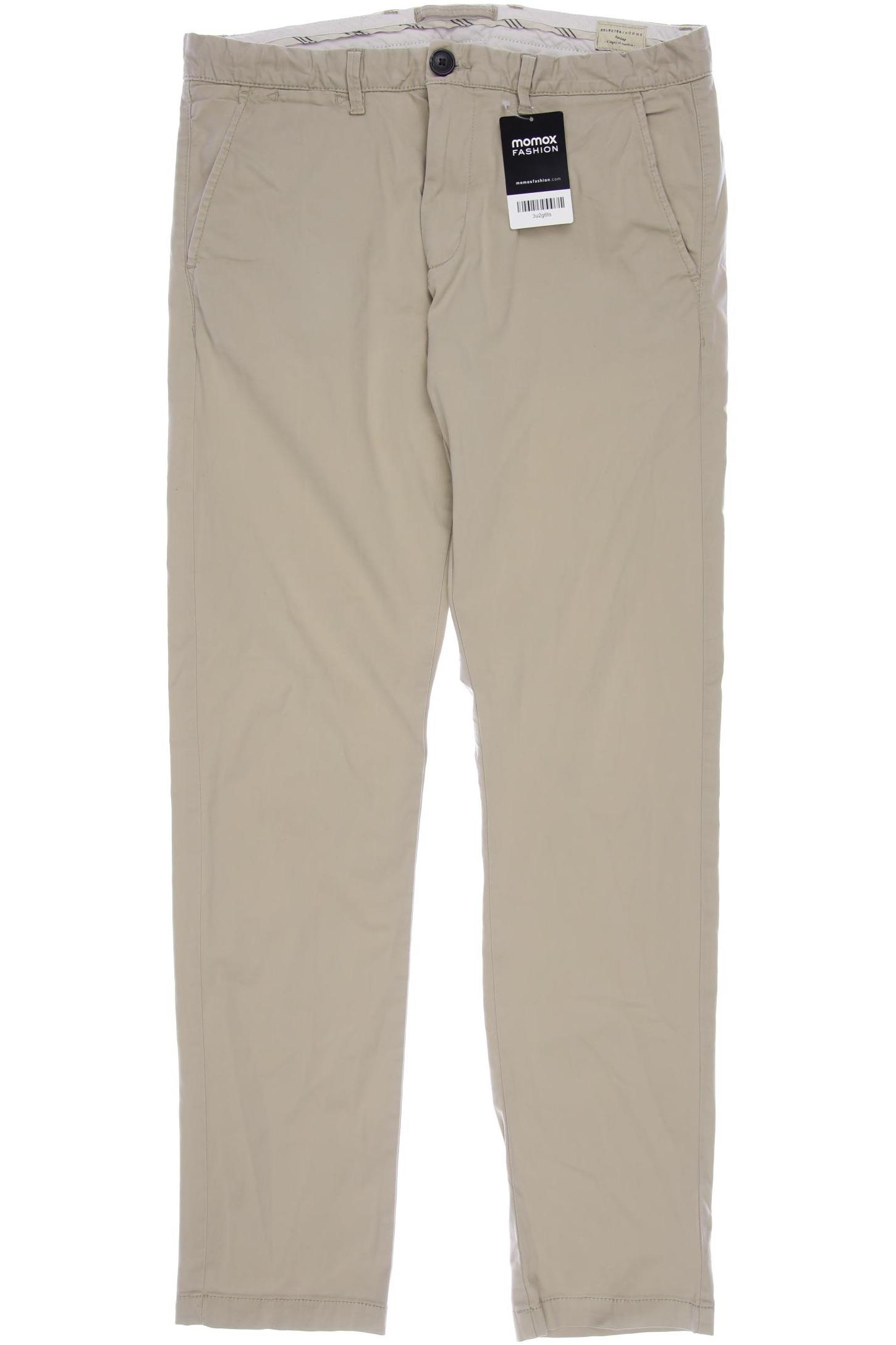 

Selected Herren Stoffhose, beige, Gr. 52