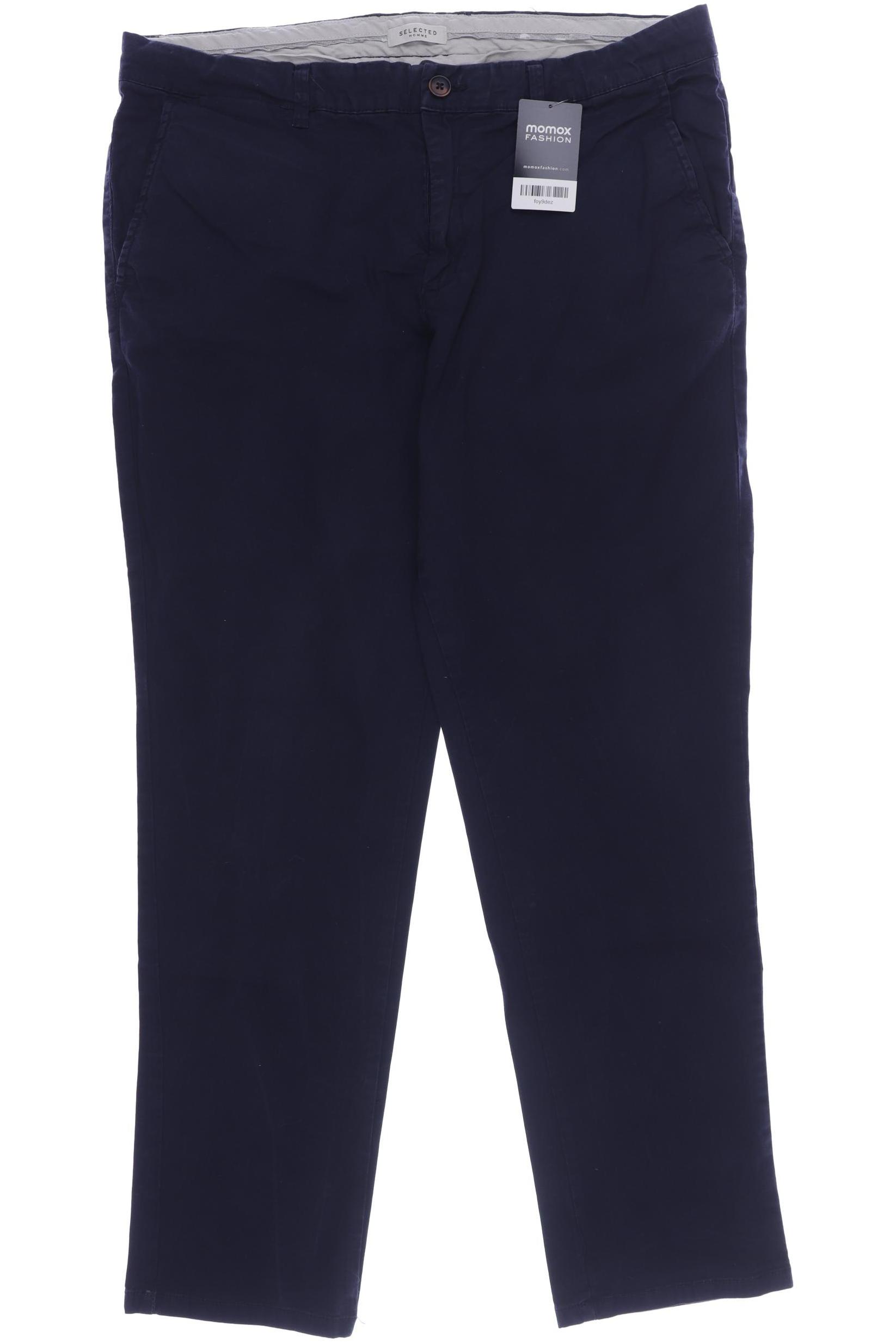 

SELECTED Herren Stoffhose, marineblau