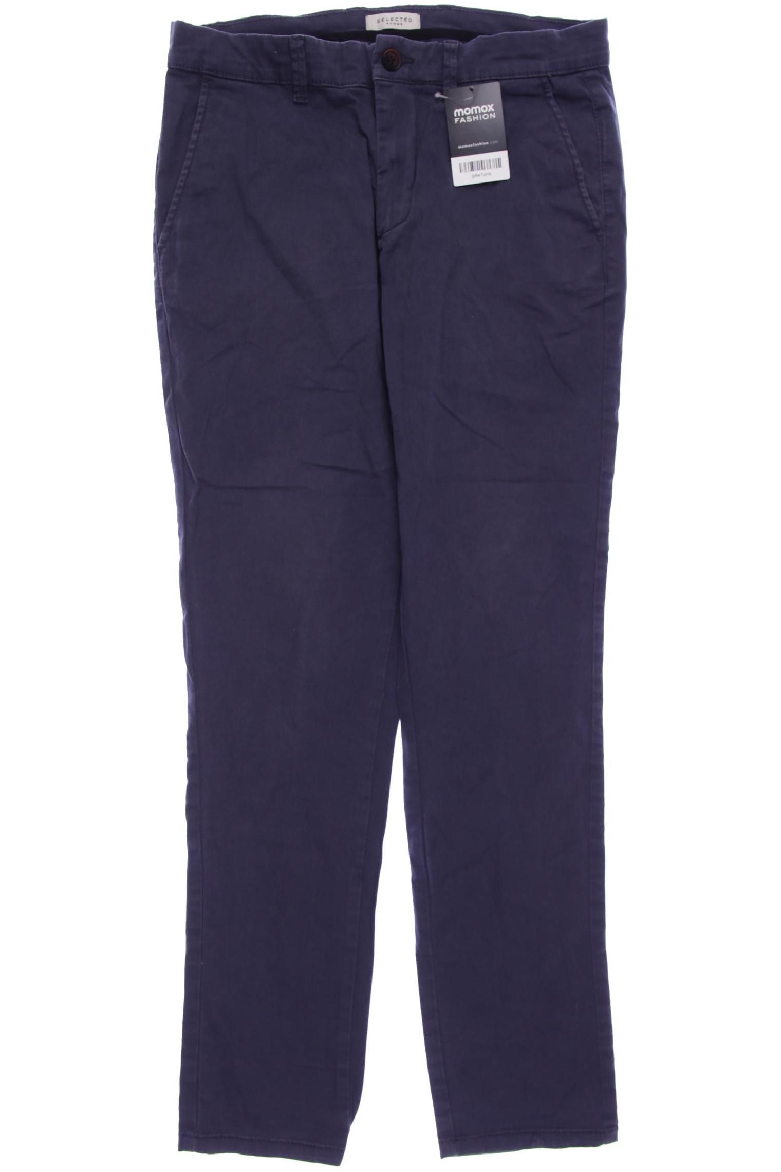 

SELECTED Herren Stoffhose, marineblau