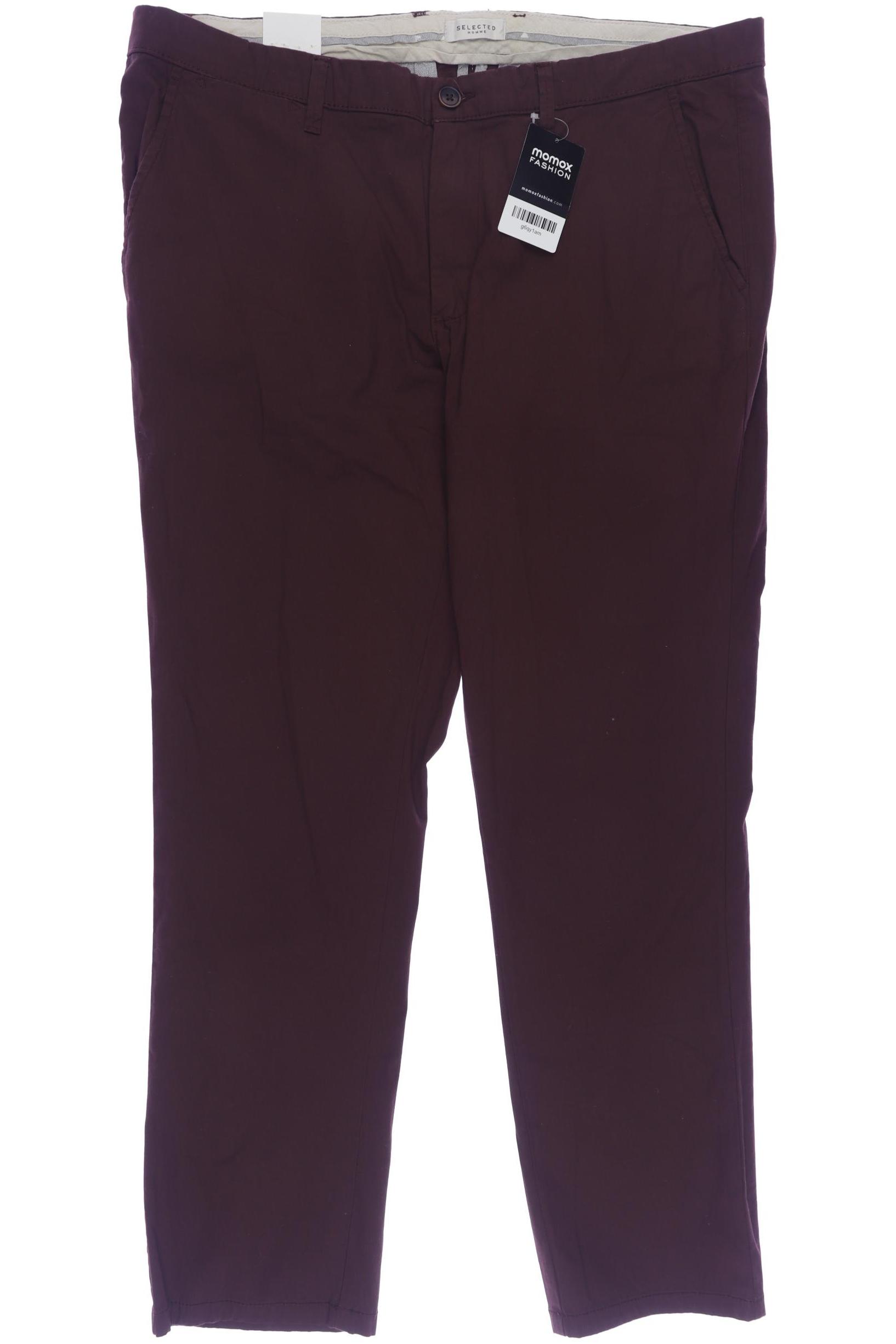 

Selected Herren Stoffhose, bordeaux, Gr. 38