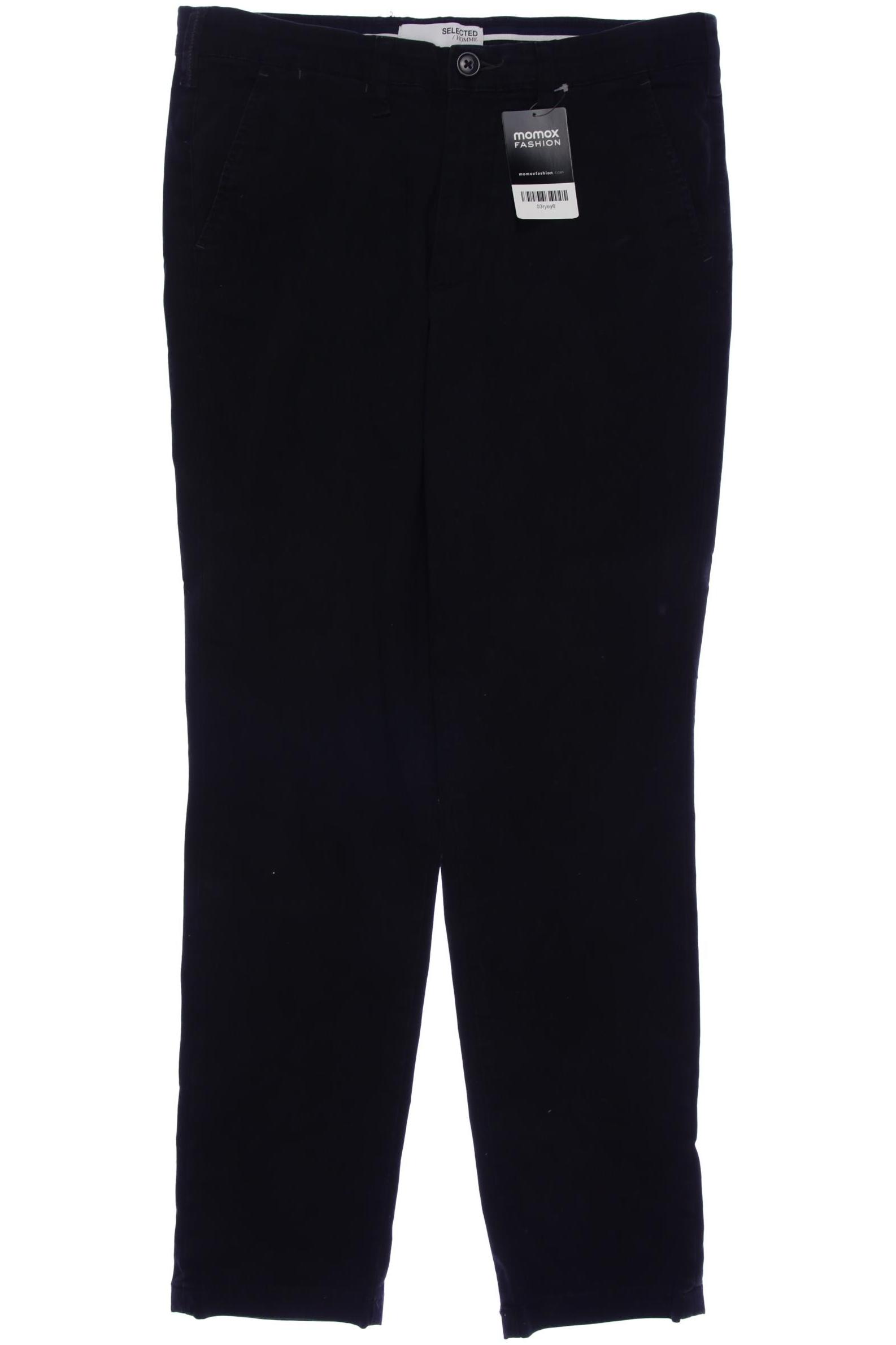 

Selected Herren Stoffhose, schwarz, Gr. 32