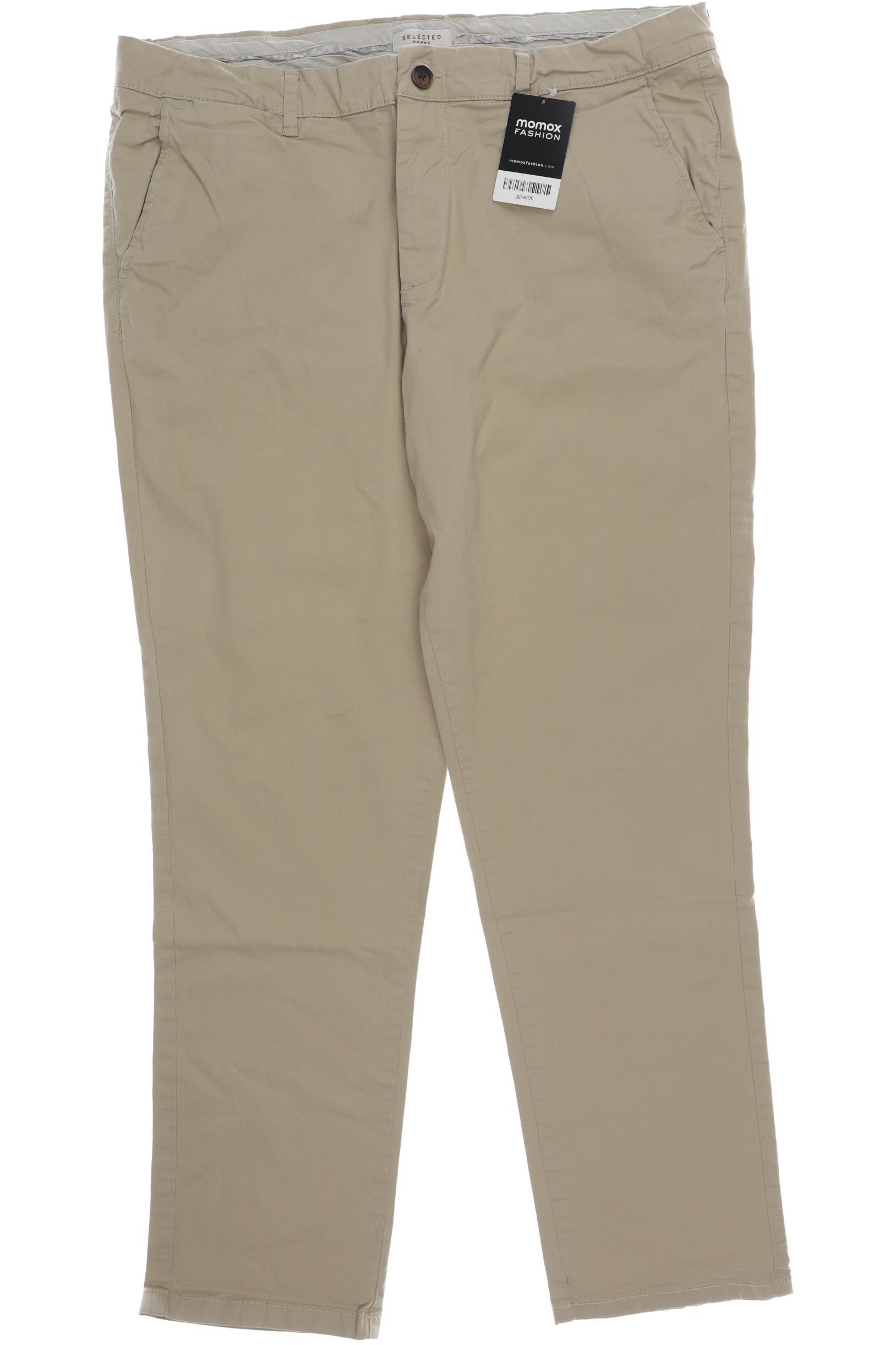 

SELECTED Herren Stoffhose, beige