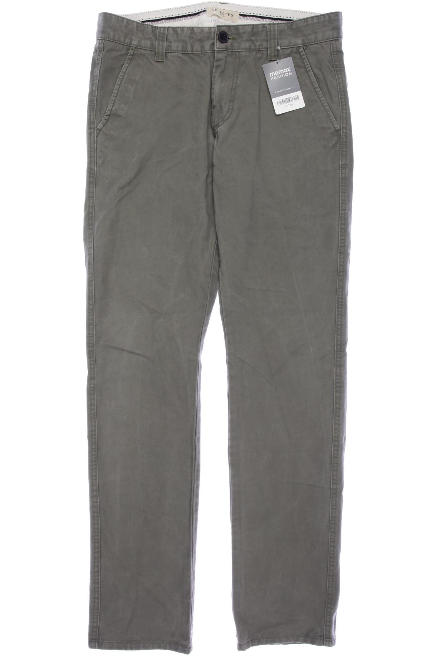 

Selected Herren Stoffhose, grün, Gr. 32