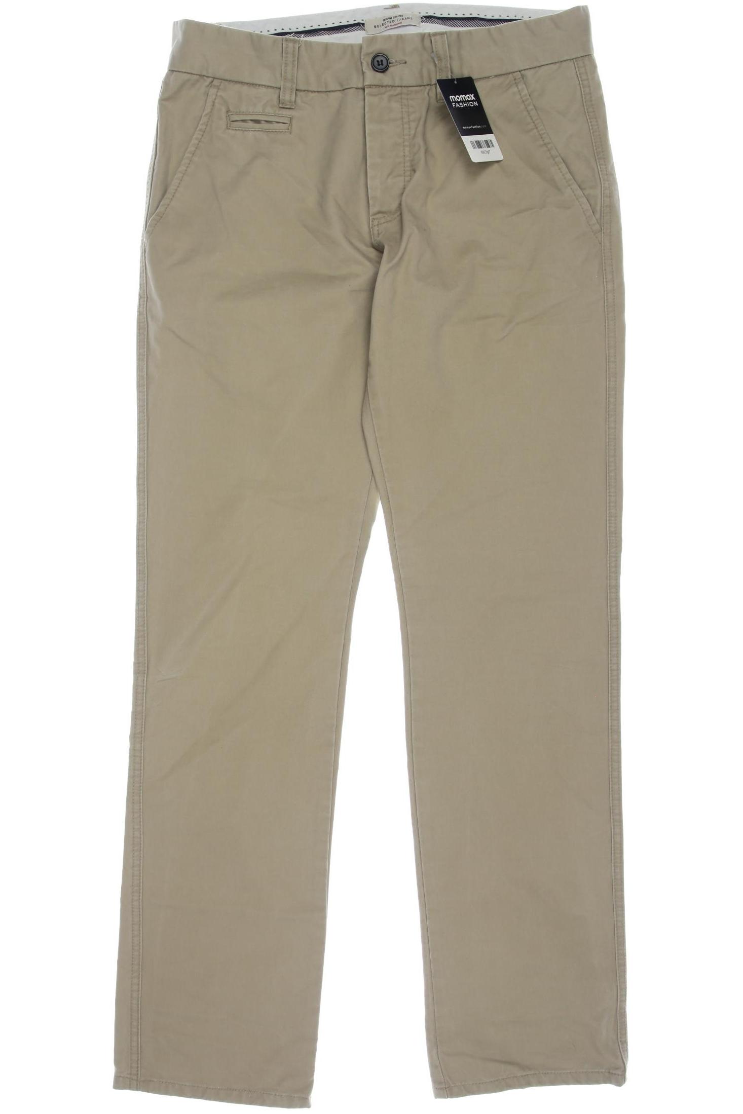 

Selected Herren Stoffhose, beige, Gr. 31