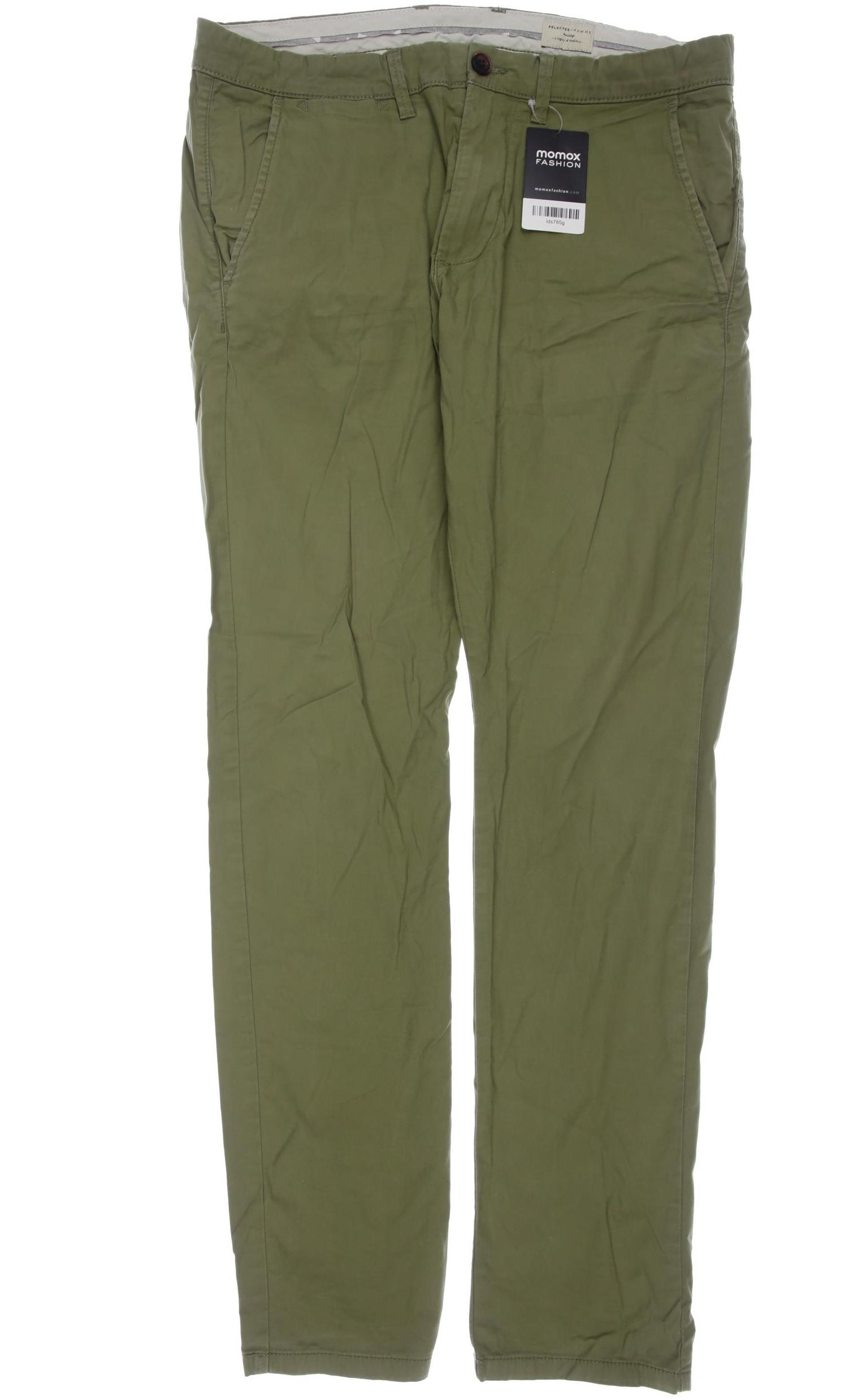 

Selected Herren Stoffhose, grün, Gr. 33