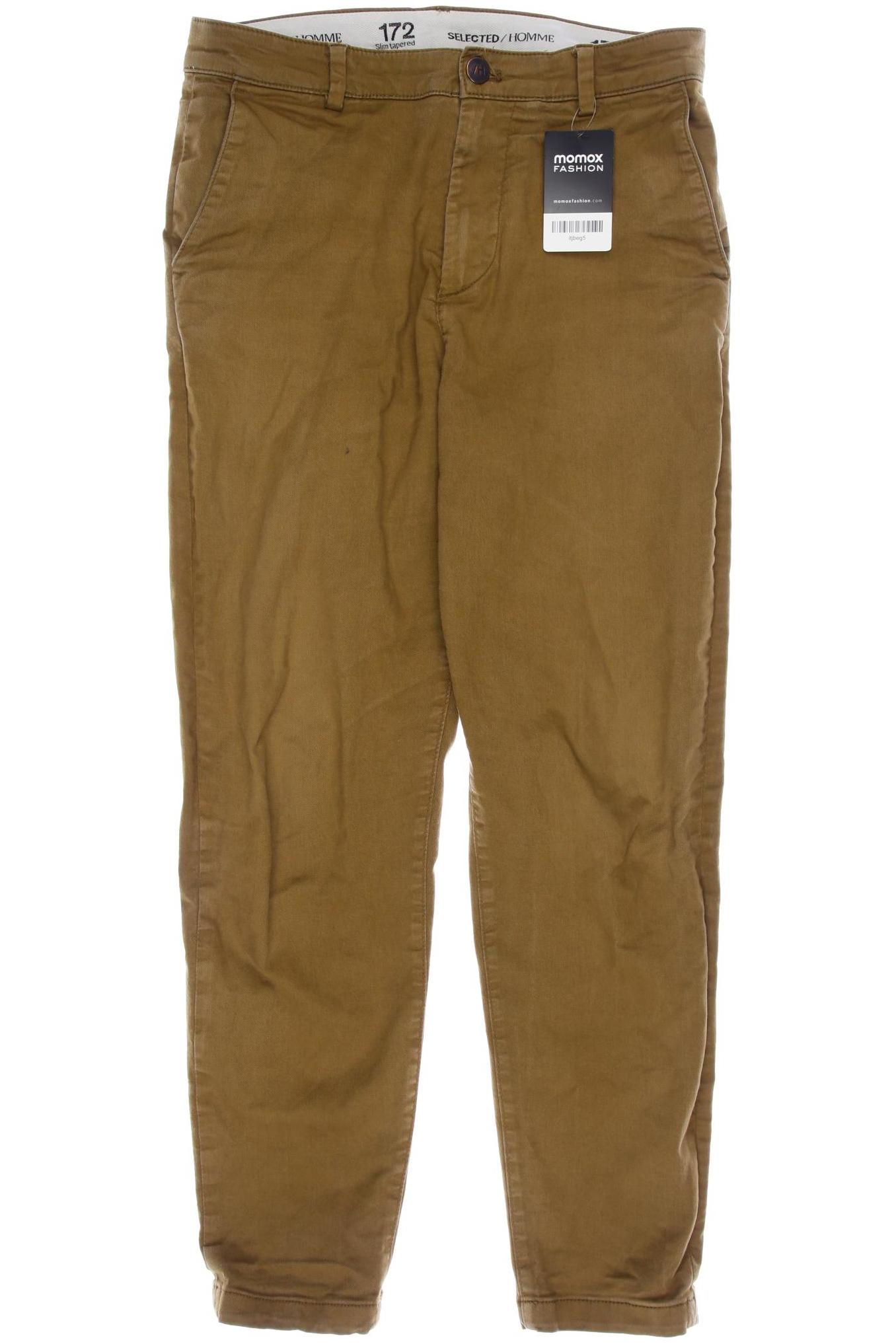 

SELECTED Herren Stoffhose, braun