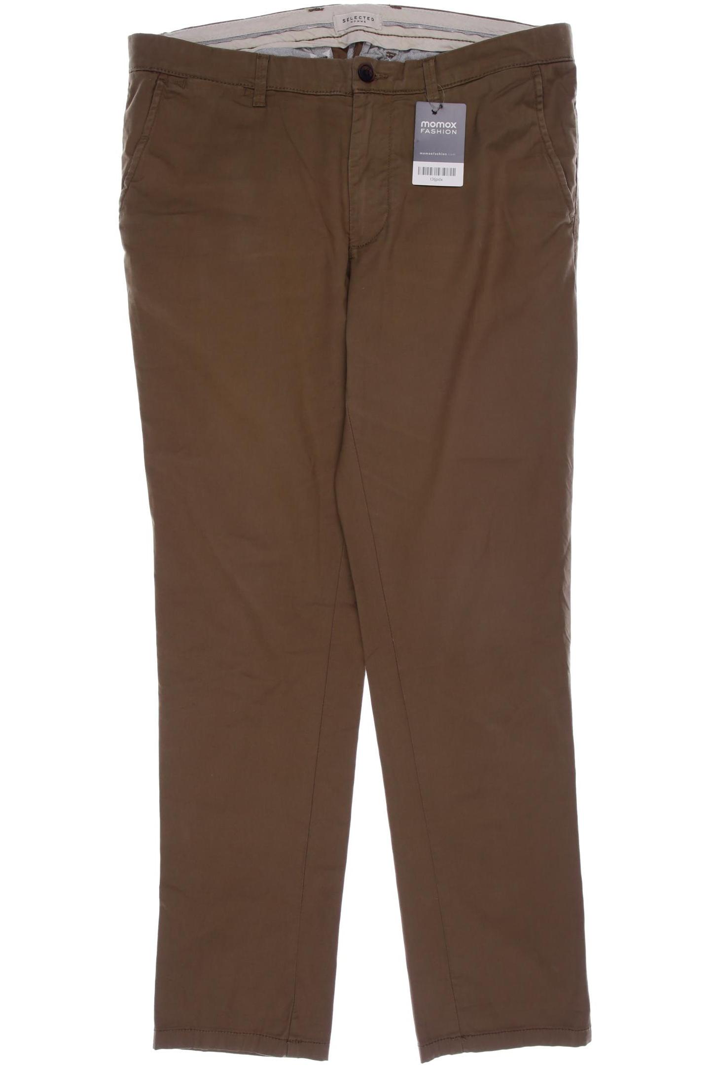 

Selected Herren Stoffhose, grün, Gr. 34