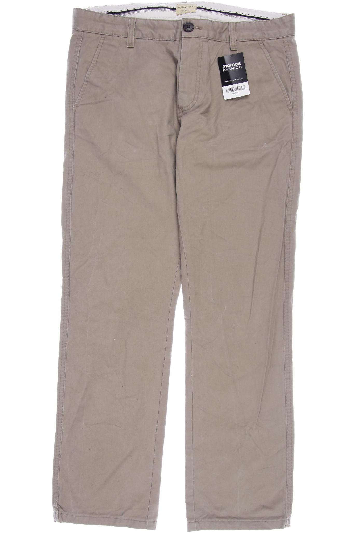 

Selected Herren Stoffhose, beige, Gr. 34