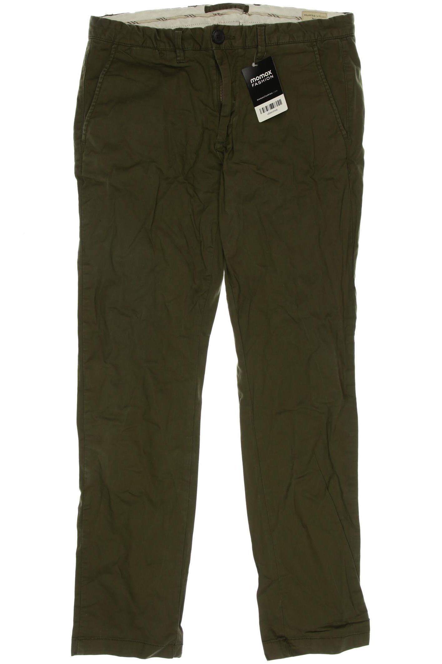 

Selected Herren Stoffhose, grün, Gr. 52