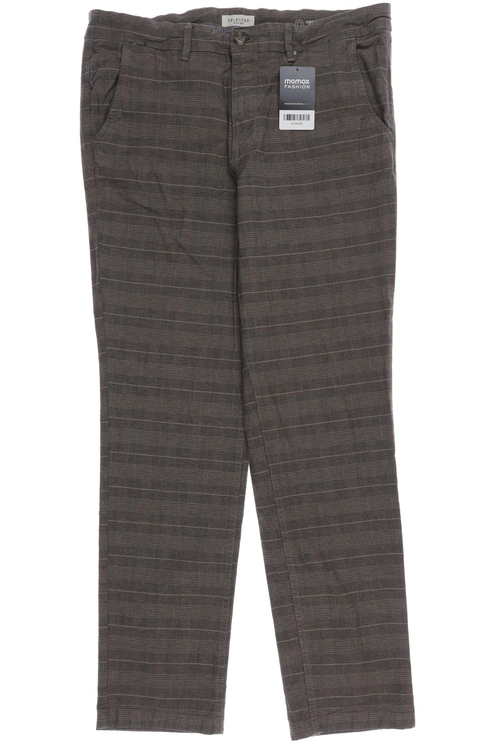 

Selected Herren Stoffhose, braun, Gr. 33