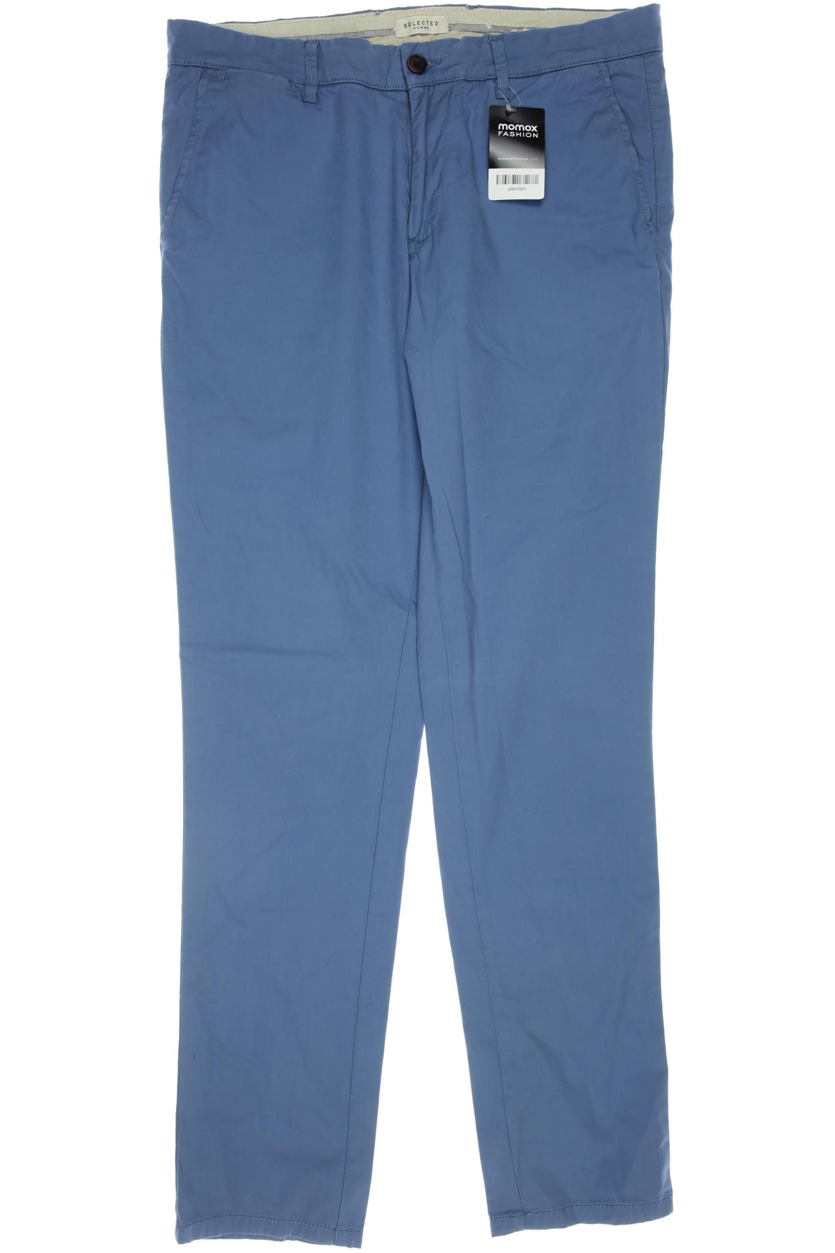 

Selected Herren Stoffhose, blau, Gr. 34