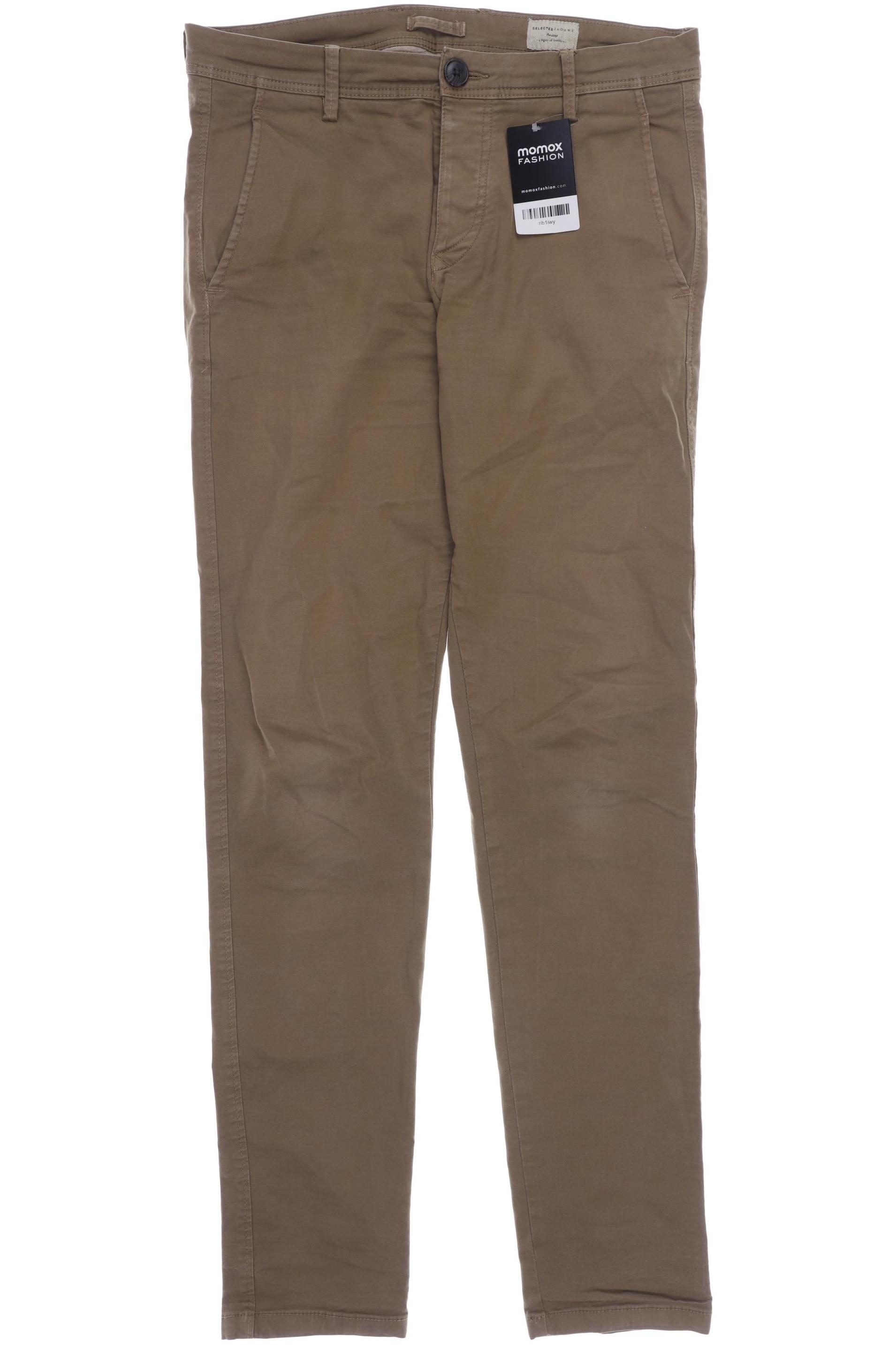 

Selected Herren Stoffhose, braun, Gr. 46