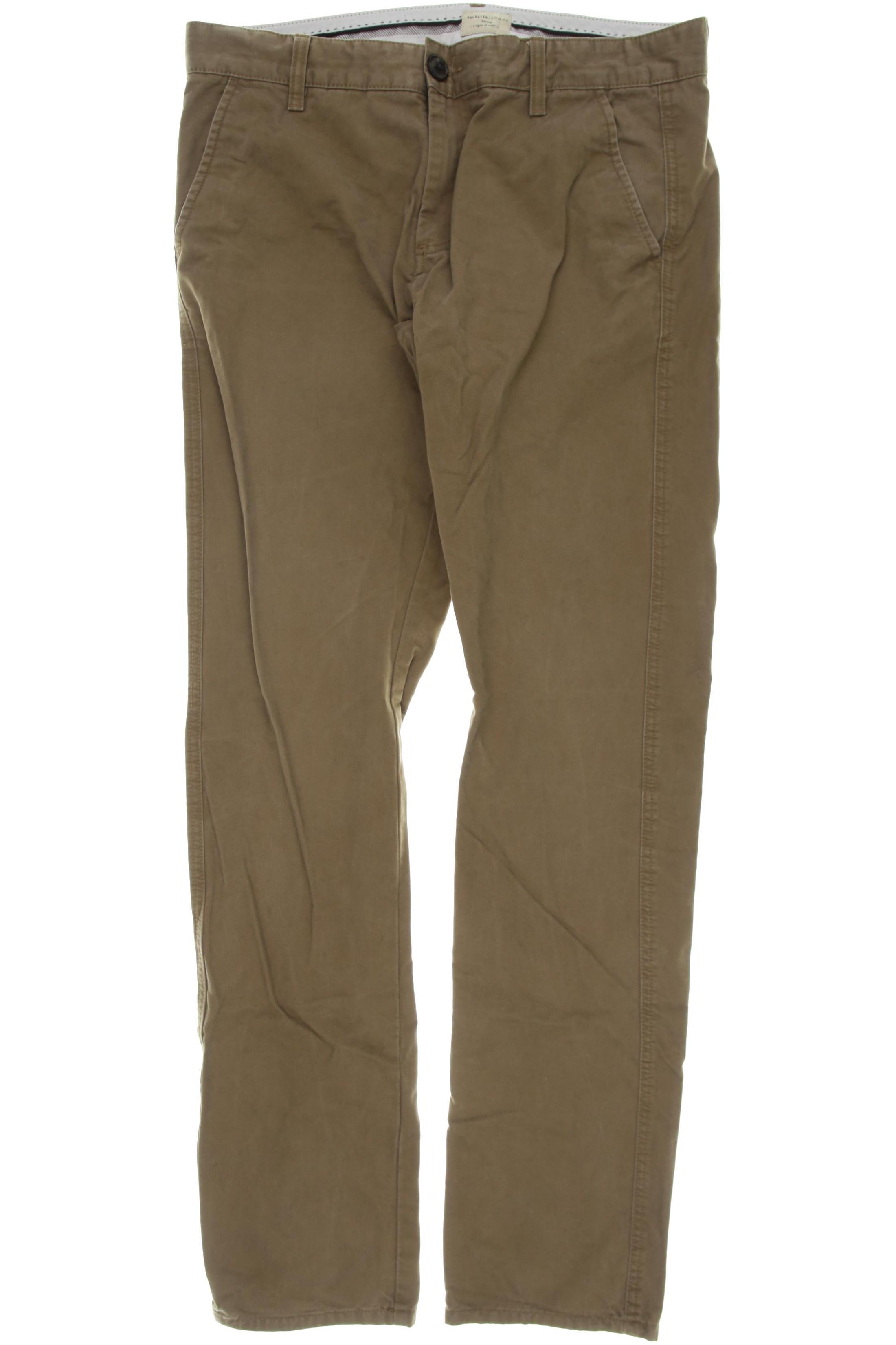 

Selected Herren Stoffhose, grün, Gr. 34