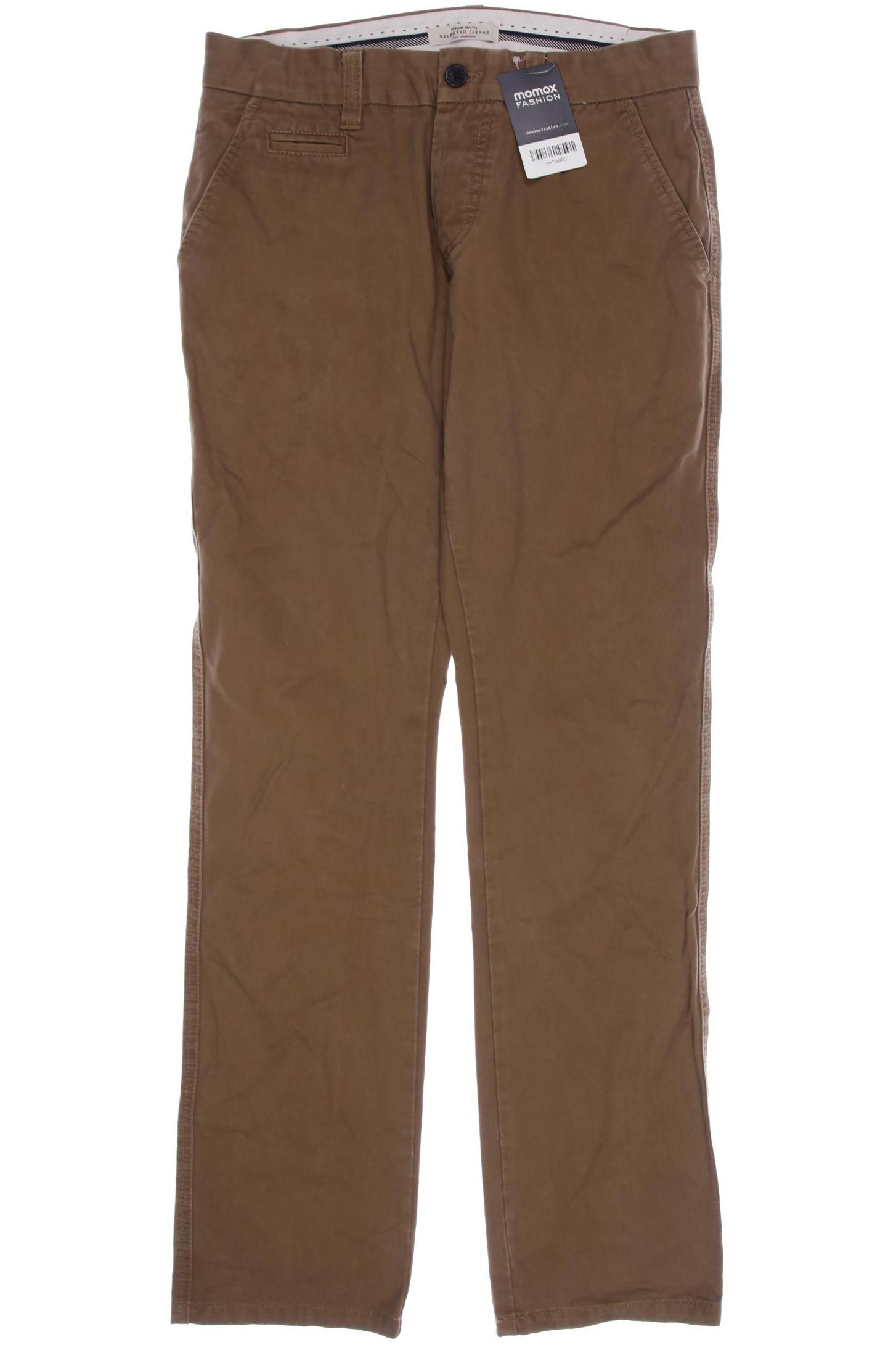 

Selected Herren Stoffhose, braun, Gr. 30
