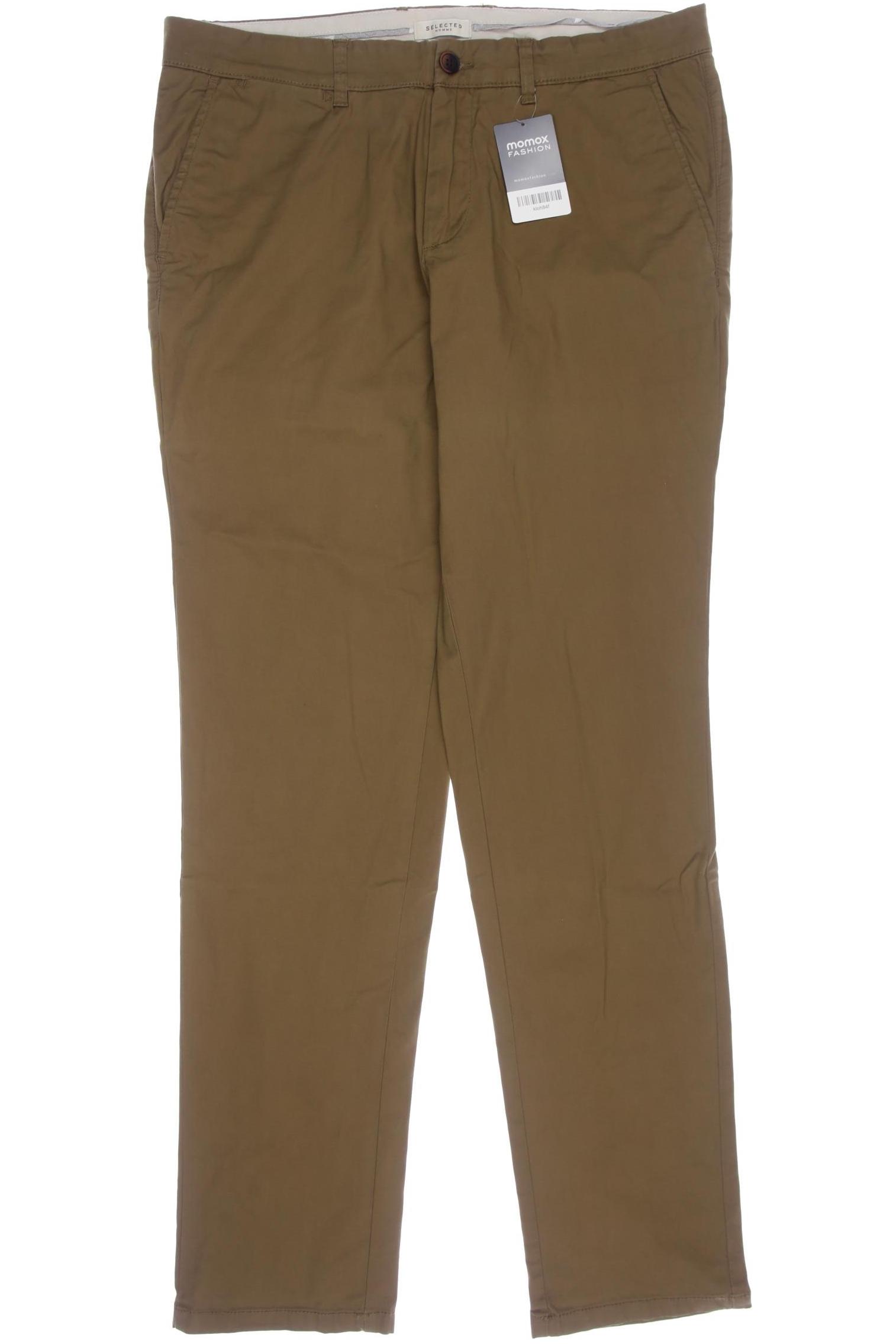 

Selected Herren Stoffhose, grün, Gr. 34