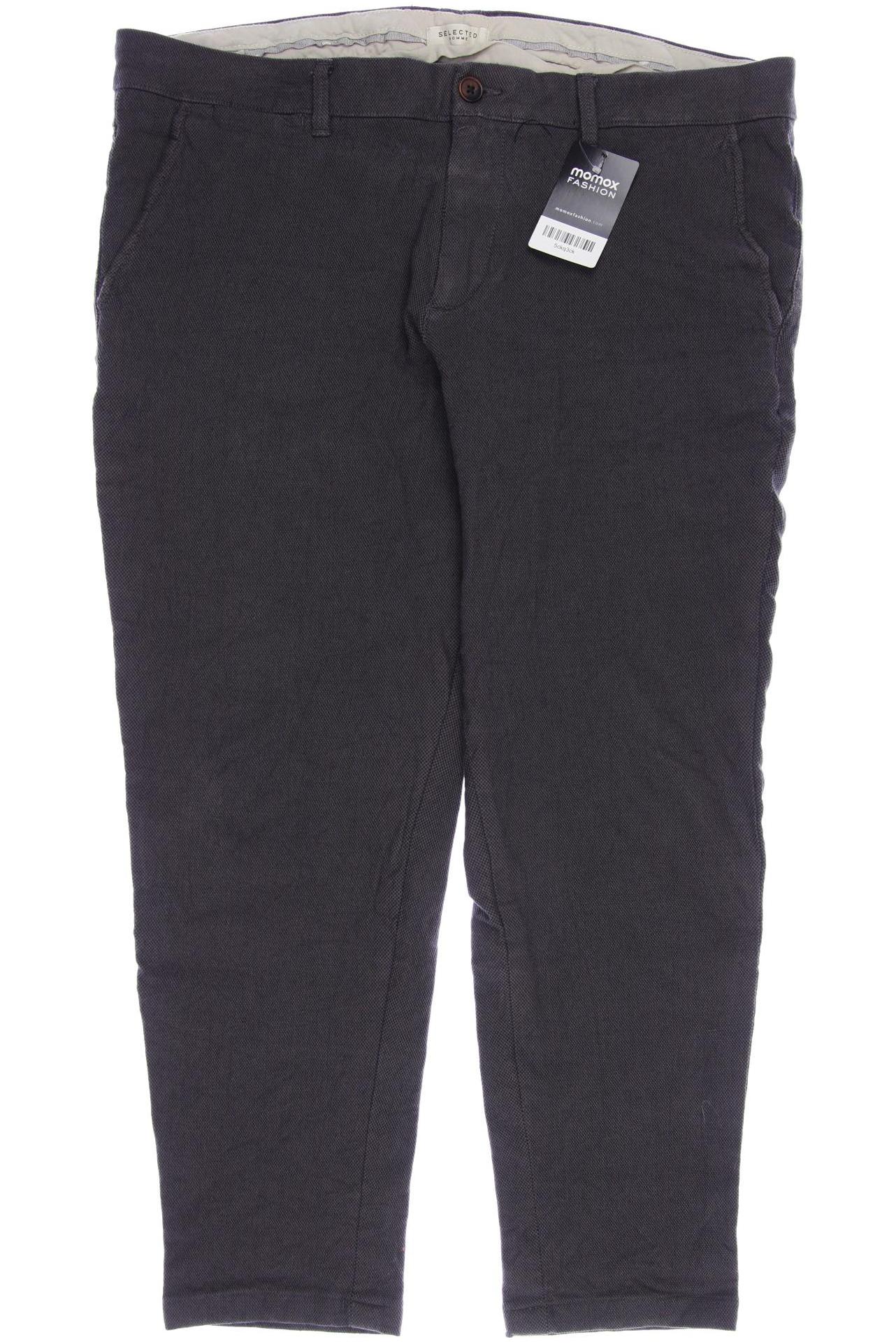 

SELECTED Herren Stoffhose, grau