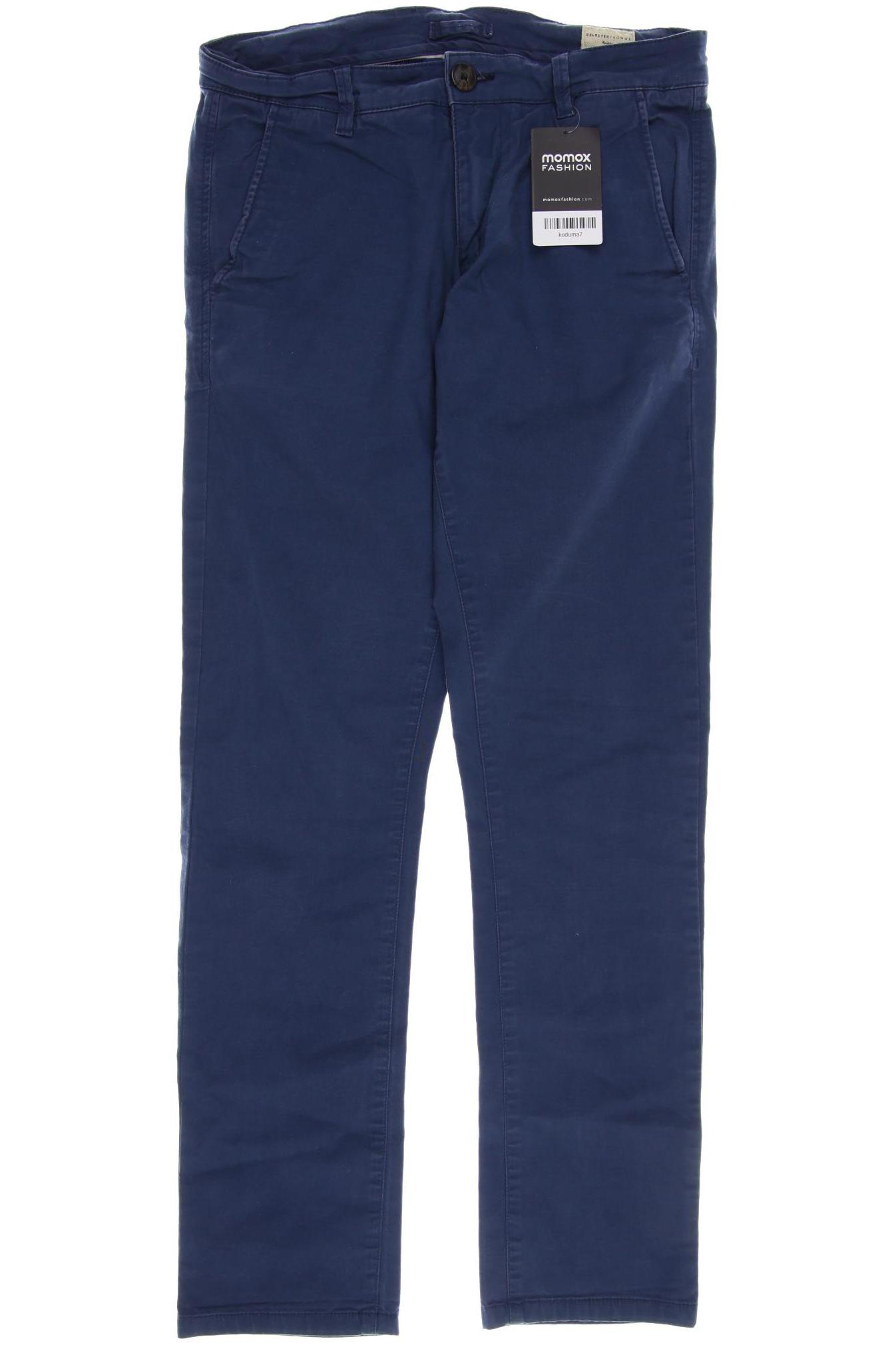 

Selected Herren Stoffhose, blau, Gr. 29