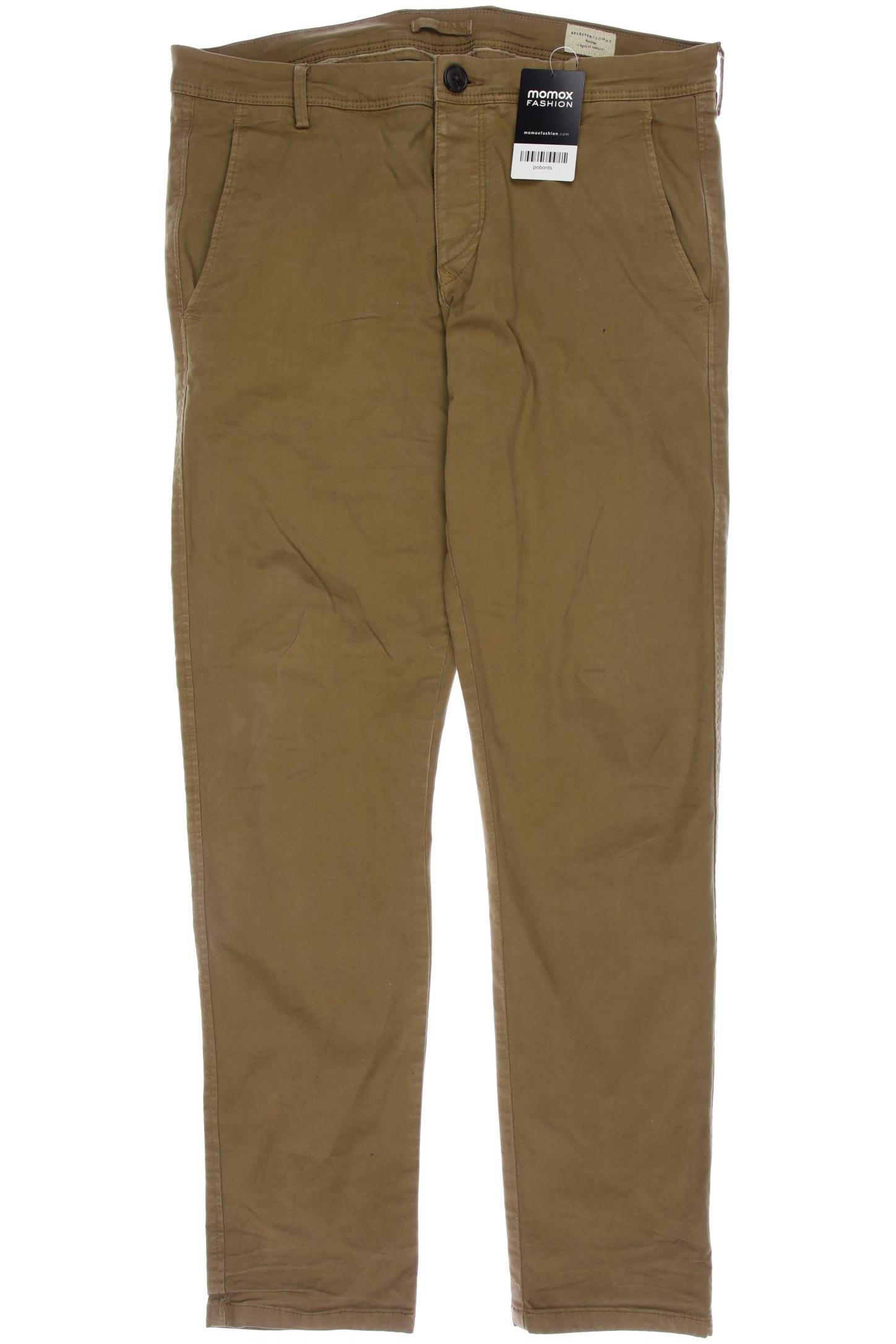 

Selected Herren Stoffhose, braun, Gr. 33