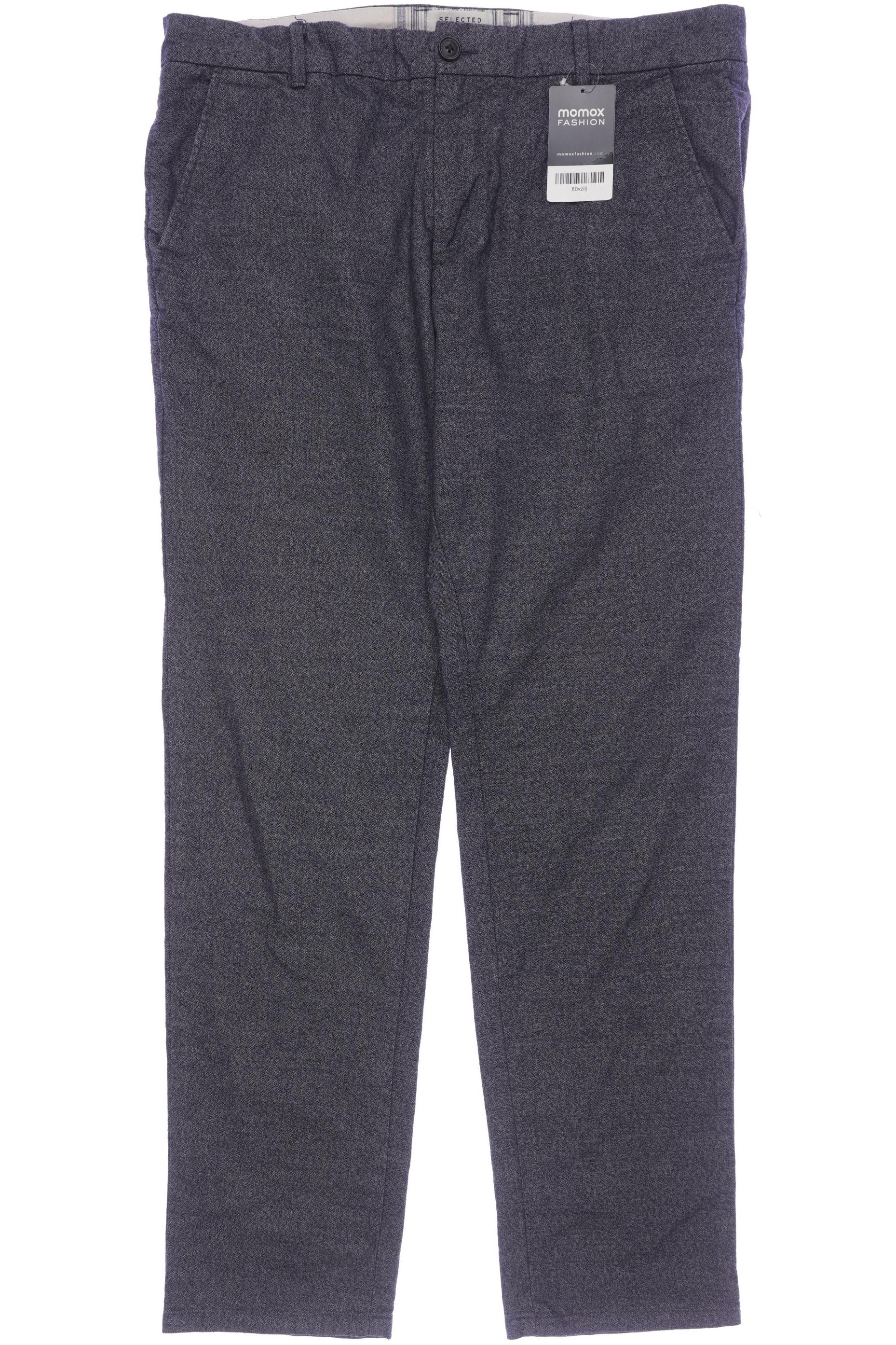 

Selected Herren Stoffhose, blau, Gr. 34