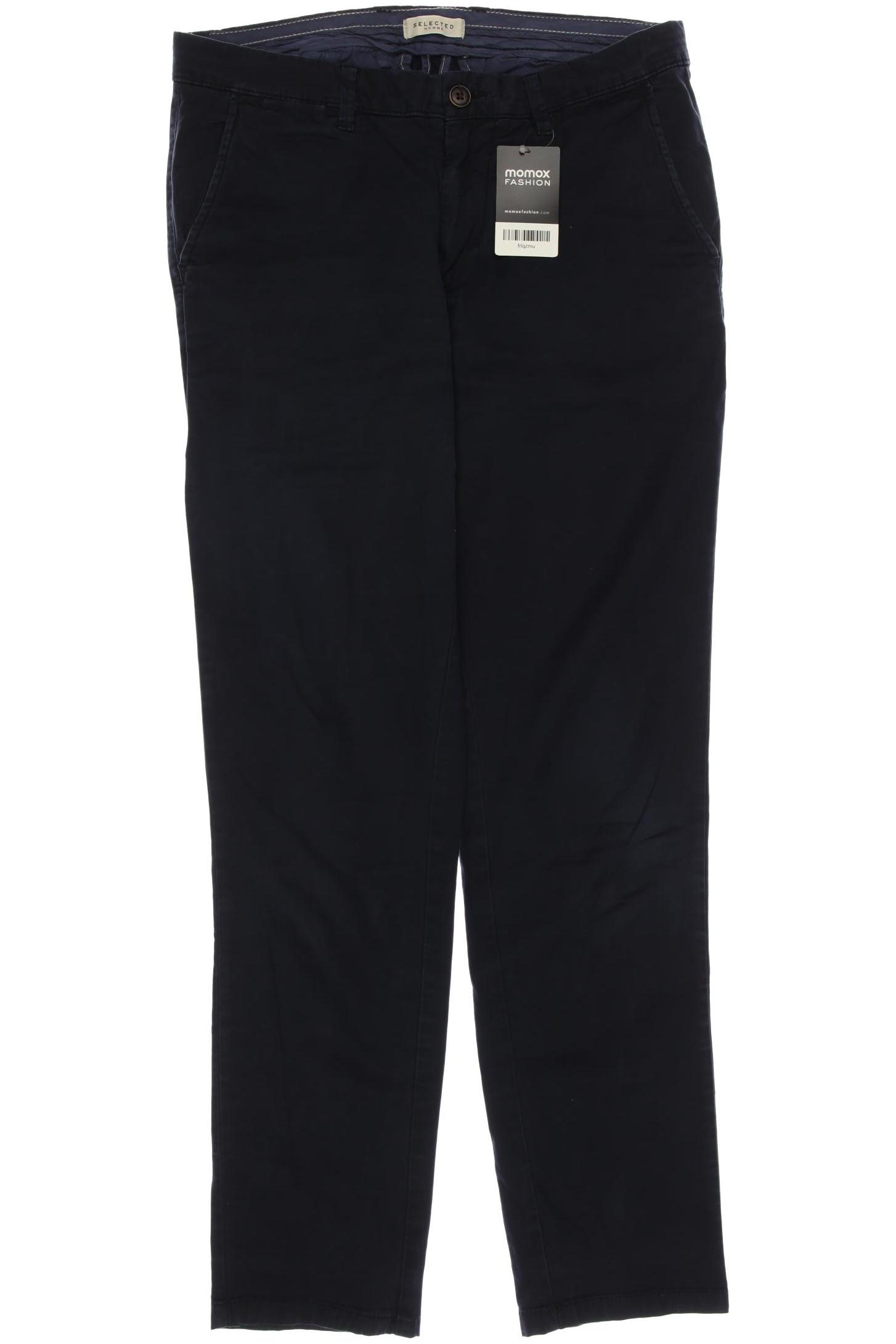 

SELECTED Herren Stoffhose, marineblau
