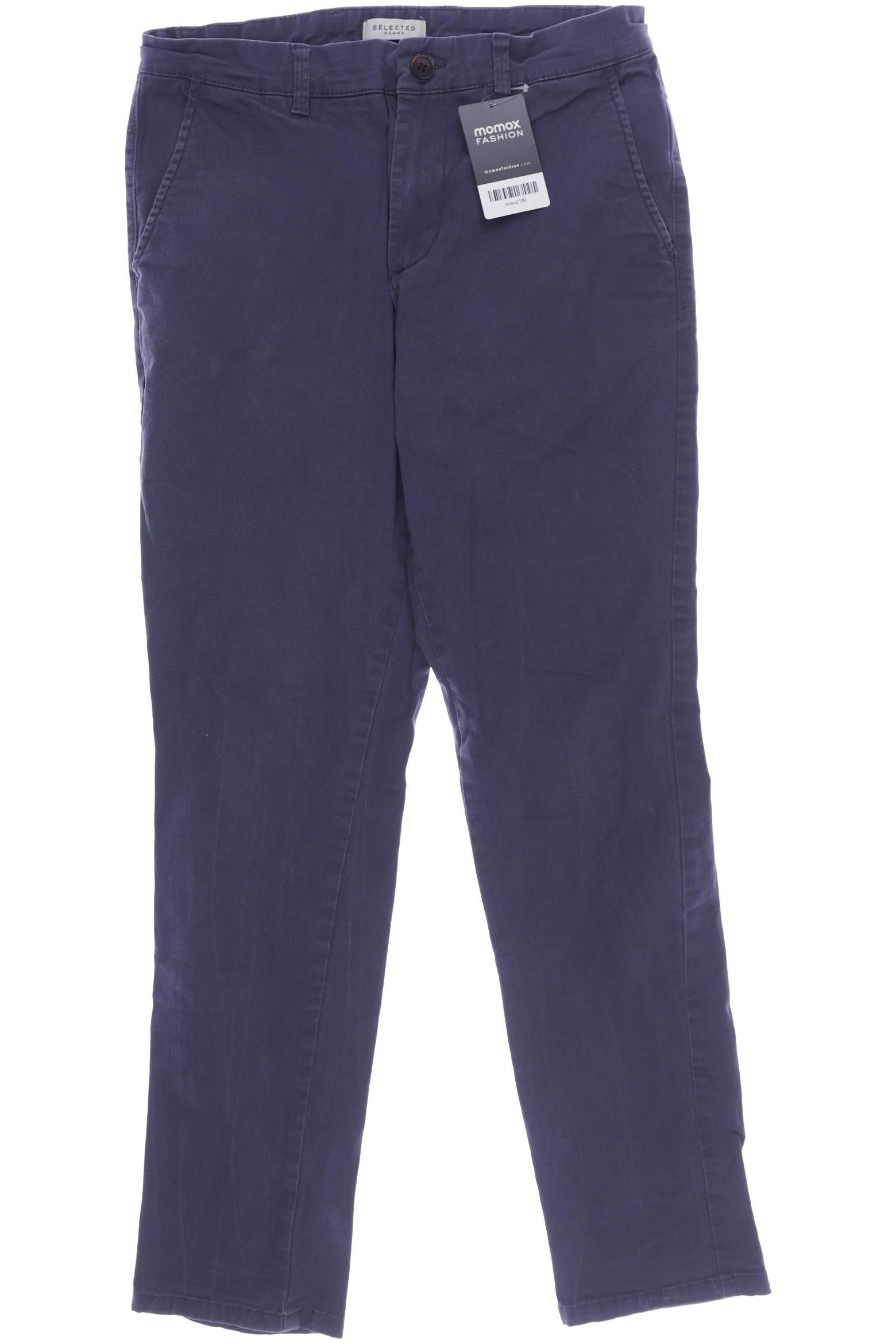 

SELECTED Herren Stoffhose, blau