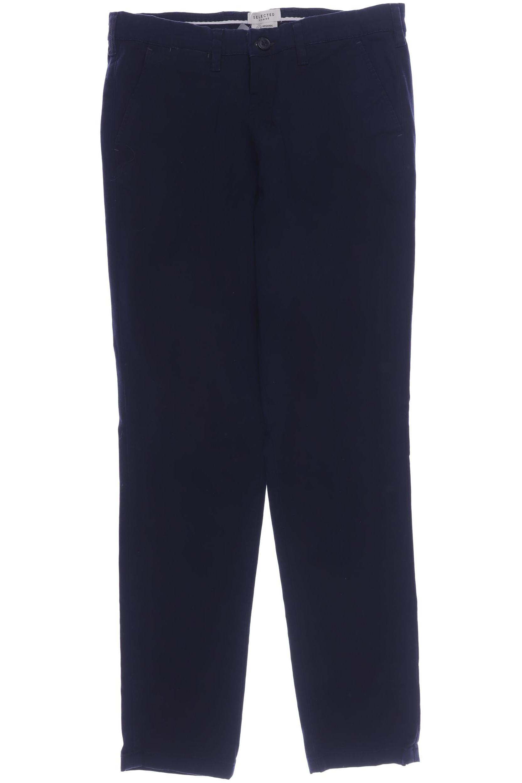 

SELECTED Herren Stoffhose, marineblau