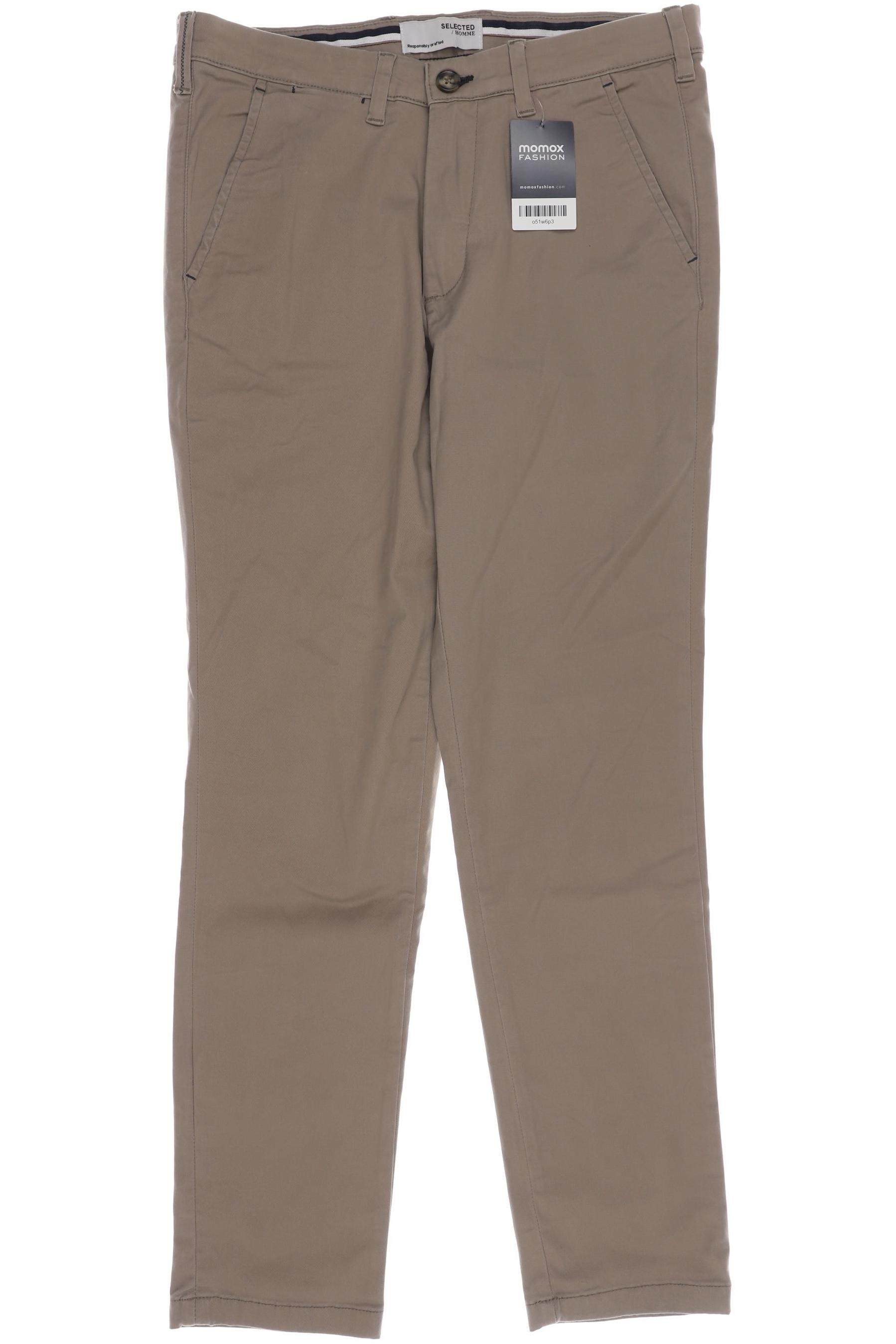 

SELECTED Herren Stoffhose, beige