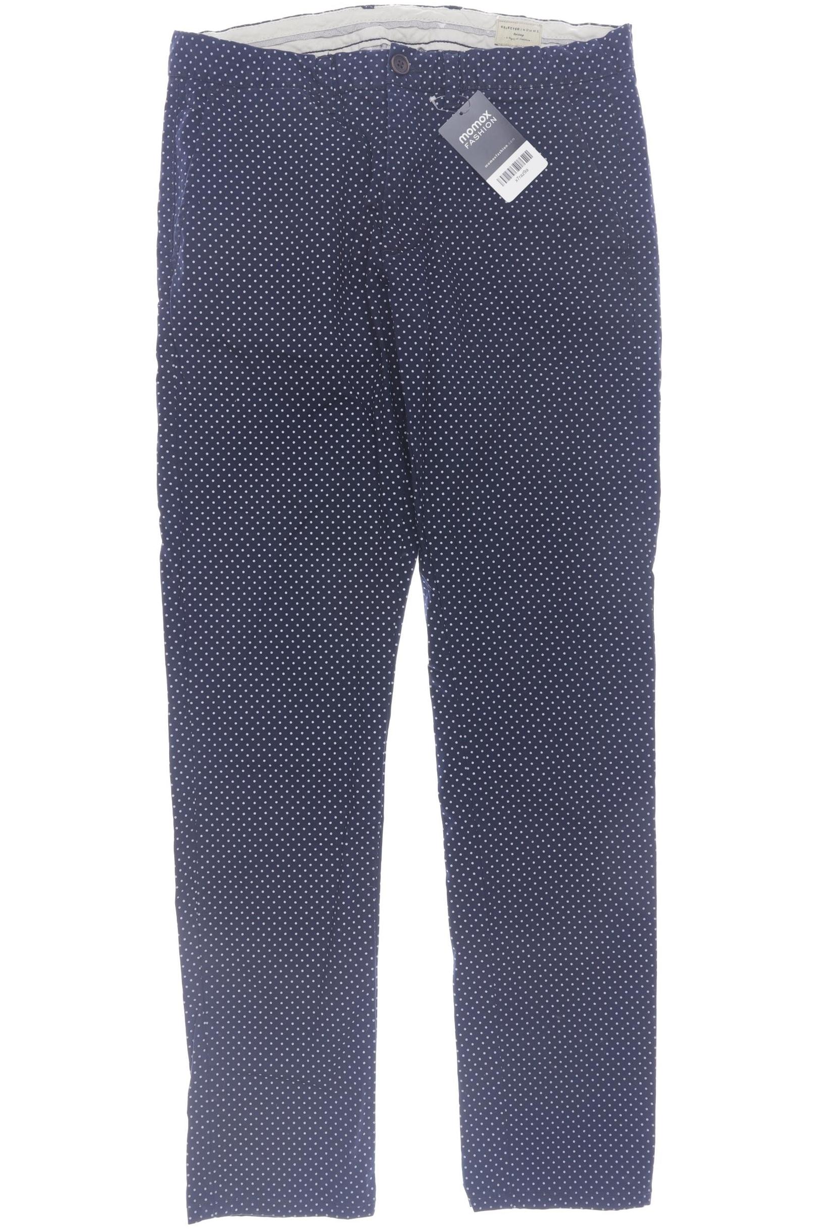 

Selected Herren Stoffhose, marineblau, Gr. 32