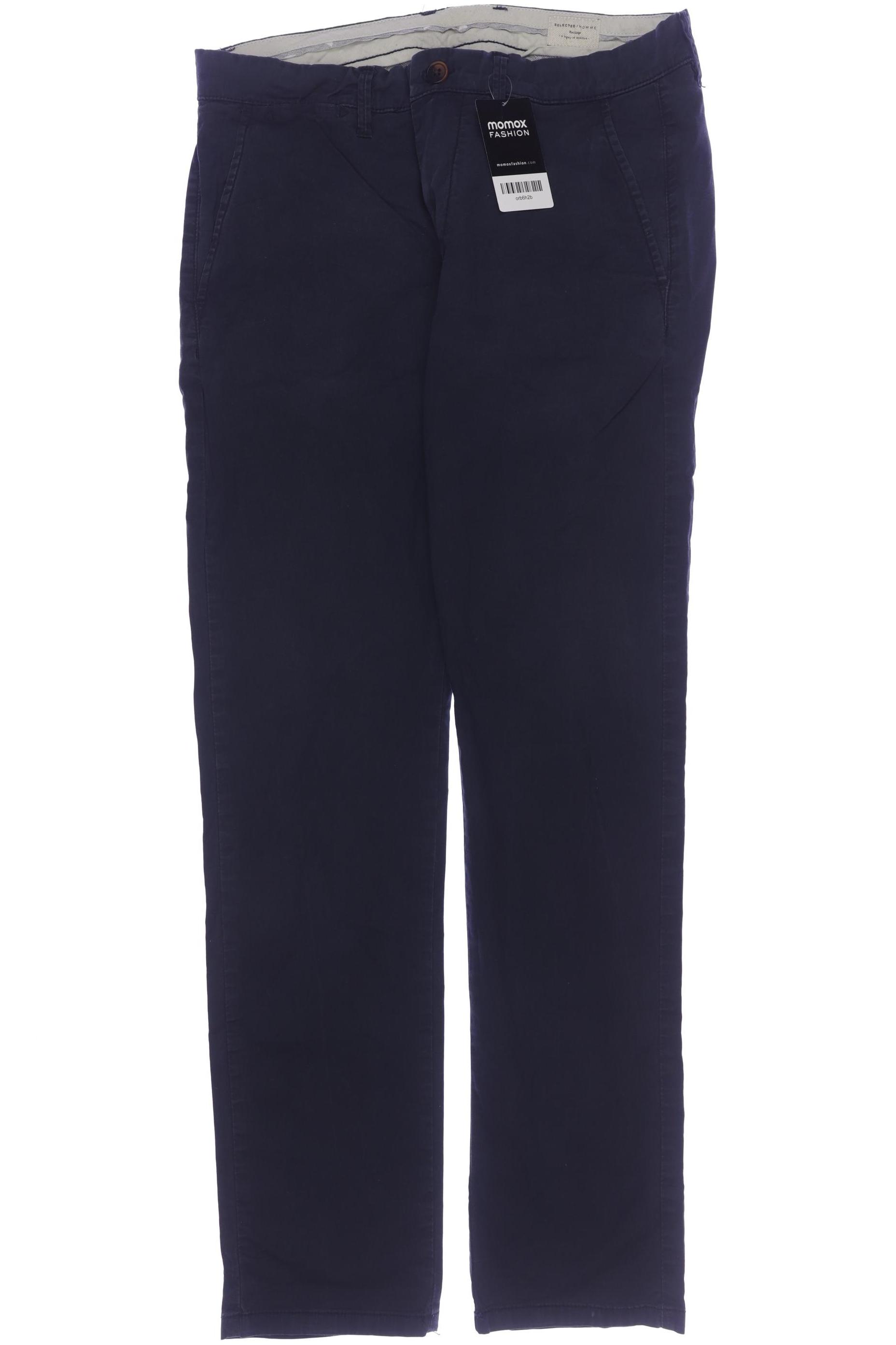 

Selected Herren Stoffhose, marineblau, Gr. 32