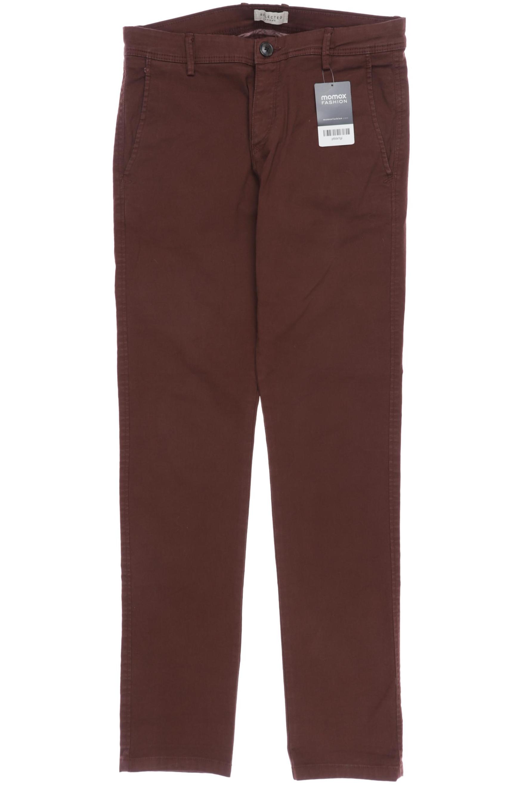

Selected Herren Stoffhose, bordeaux, Gr. 30