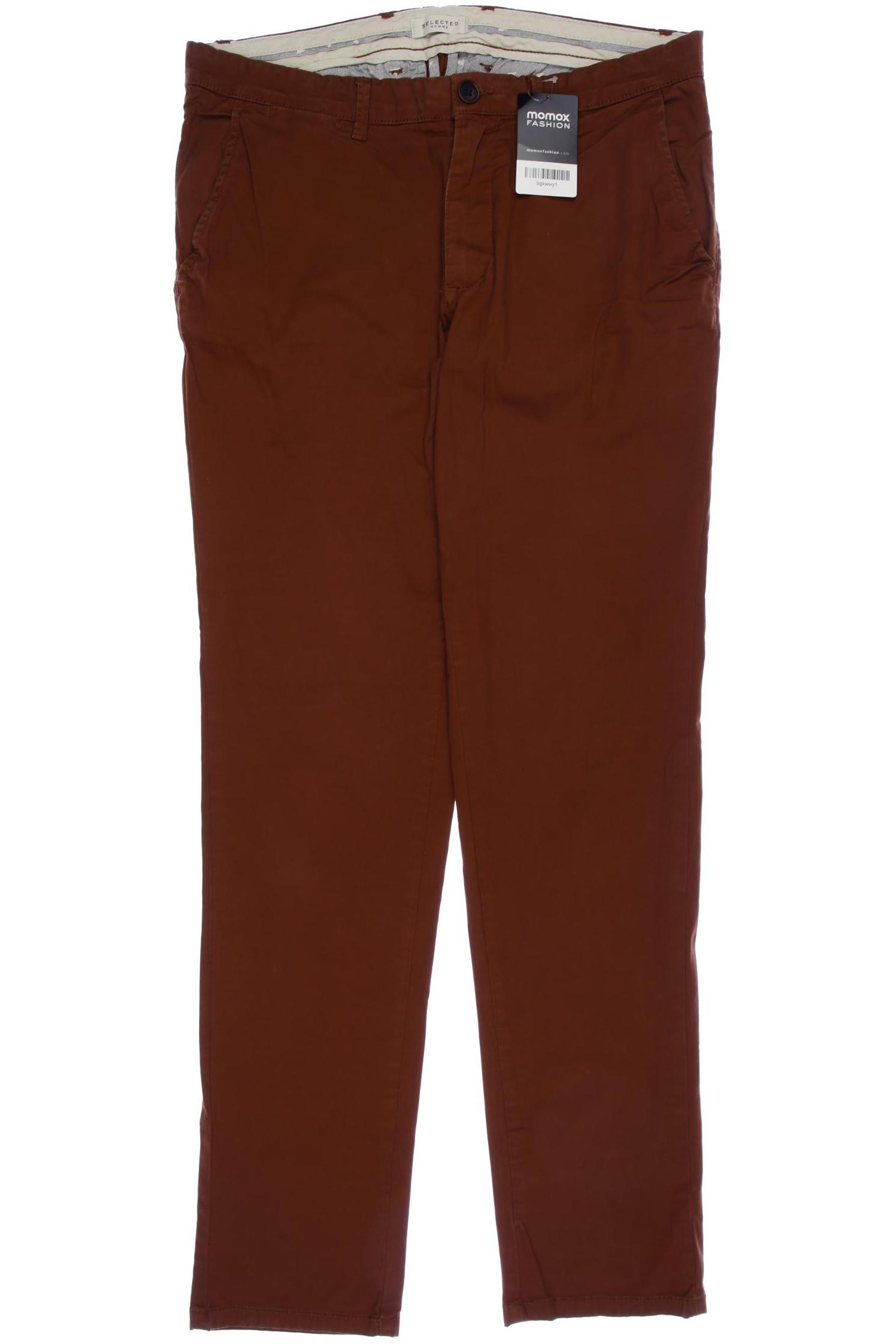 

Selected Herren Stoffhose, braun, Gr. 33