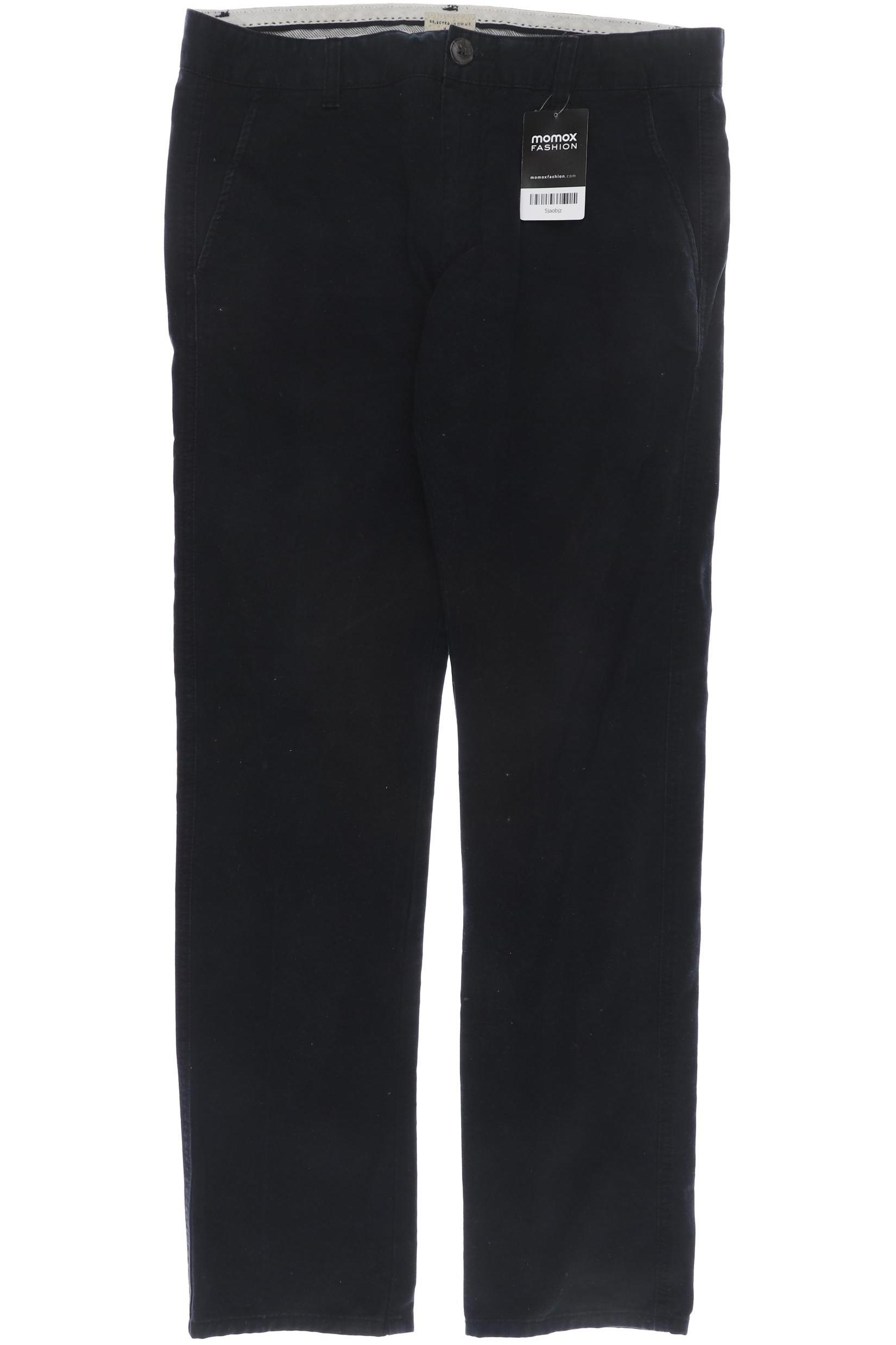 

SELECTED Herren Stoffhose, marineblau