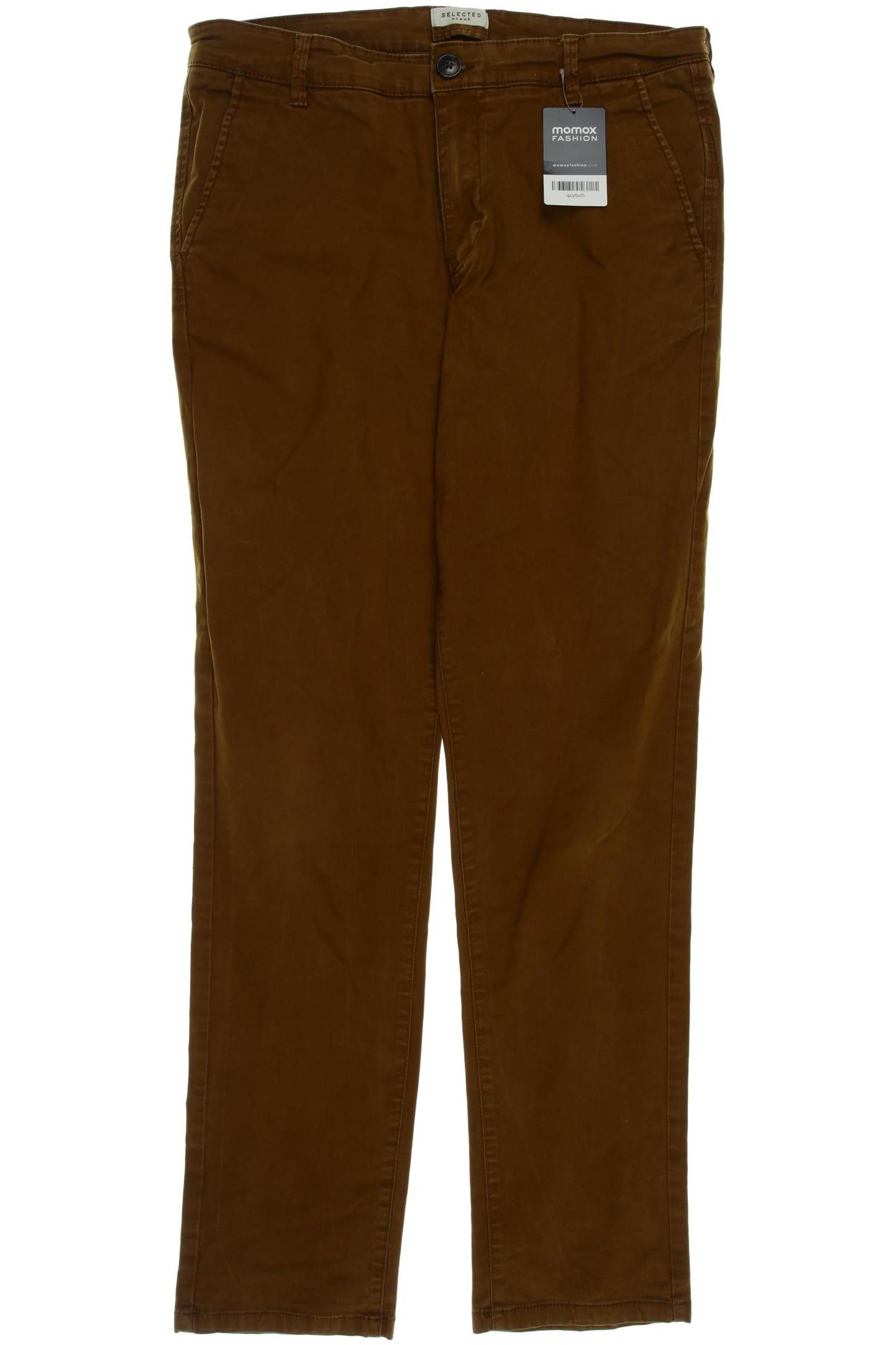 

Selected Herren Stoffhose, braun, Gr. 33