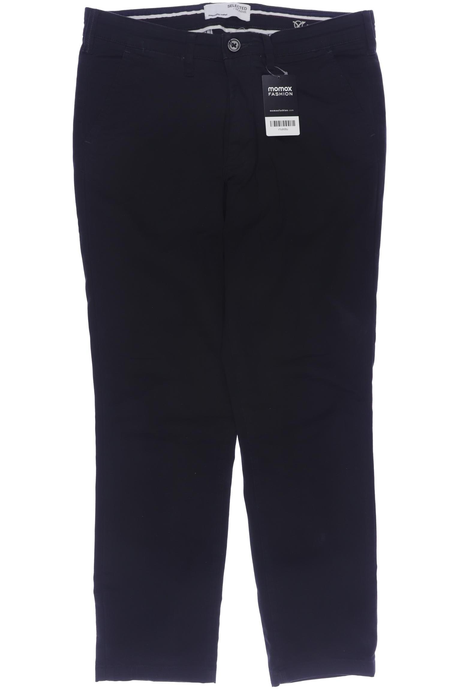 

Selected Herren Stoffhose, schwarz, Gr. 32