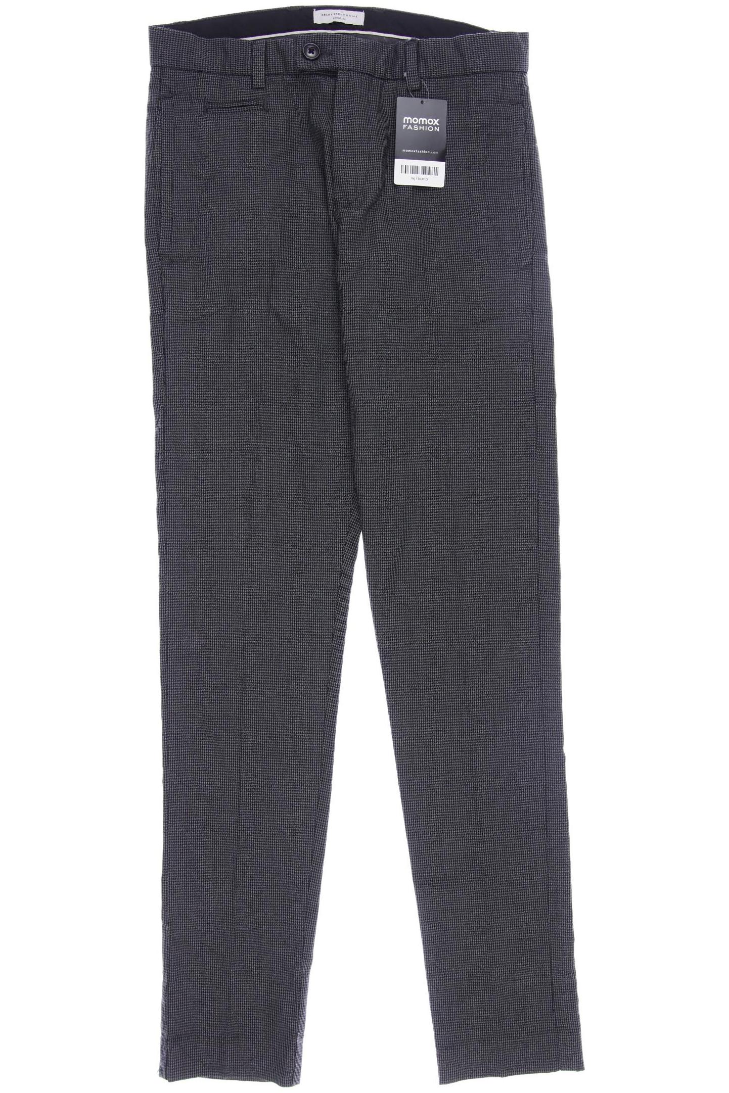 

SELECTED Herren Stoffhose, grau