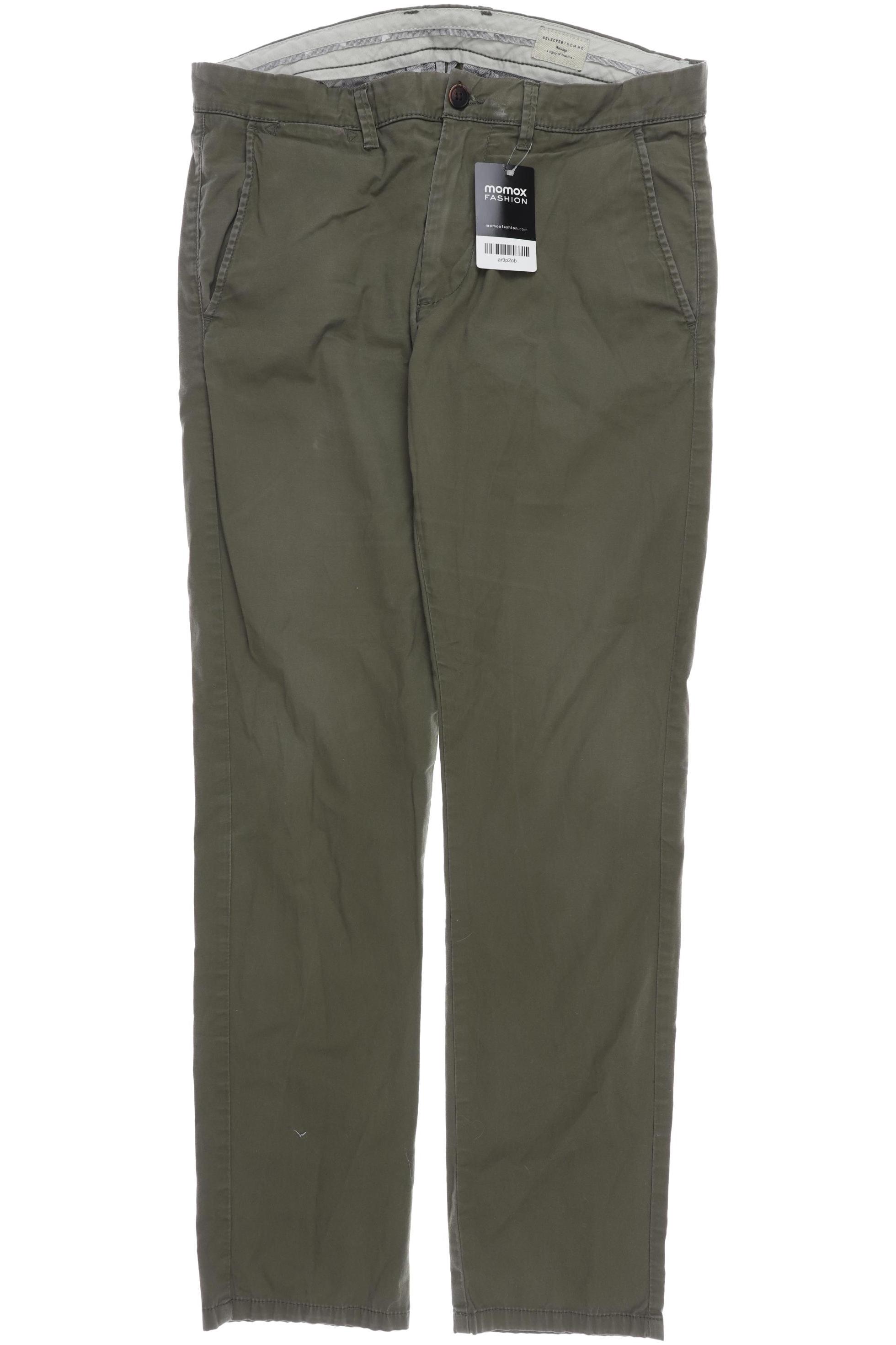 

Selected Herren Stoffhose, grün, Gr. 32