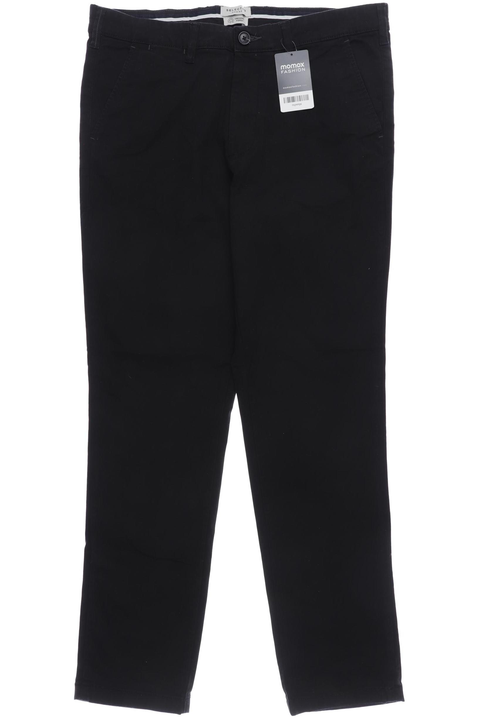 

Selected Herren Stoffhose, schwarz, Gr. 34