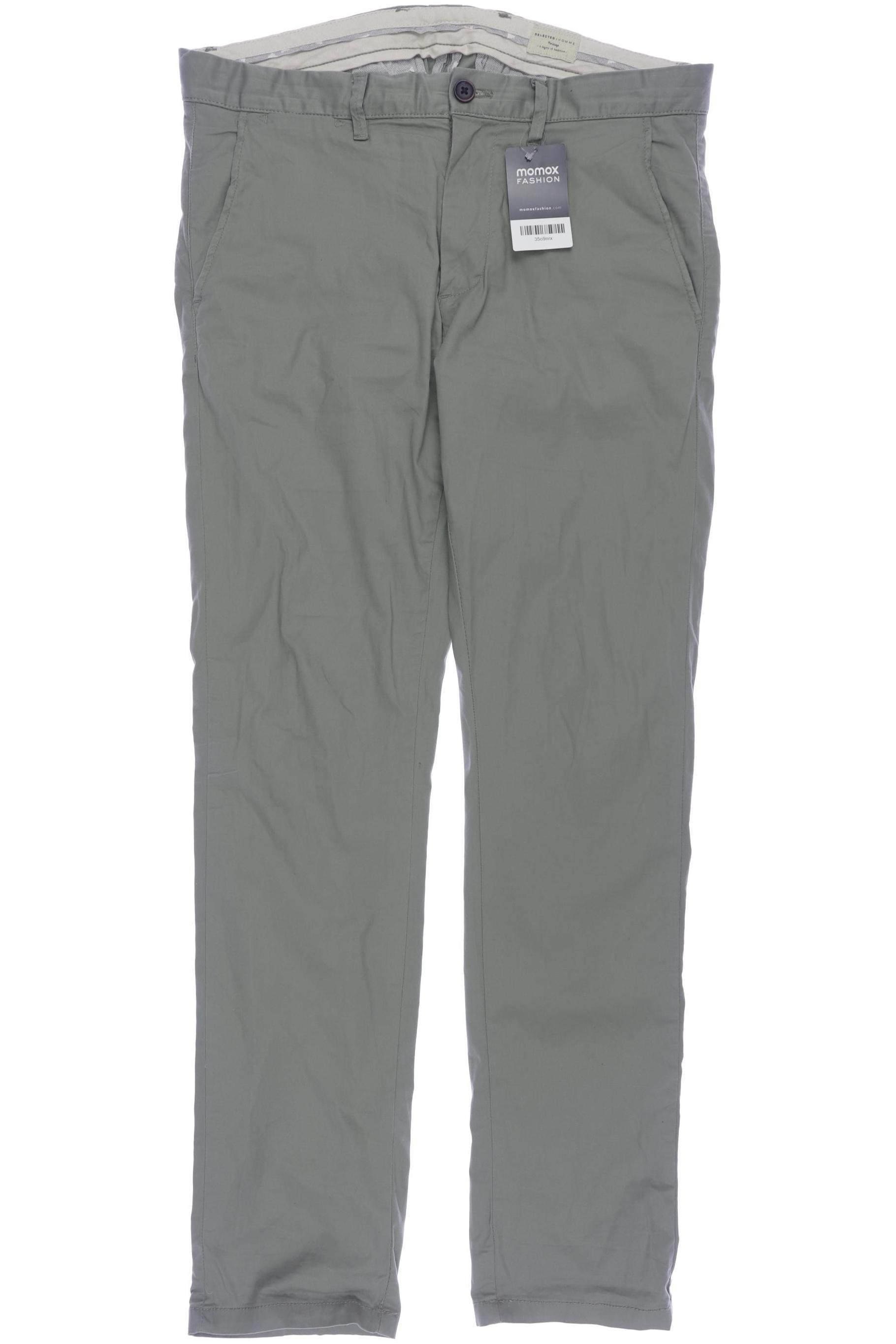 

Selected Herren Stoffhose, grün, Gr. 33