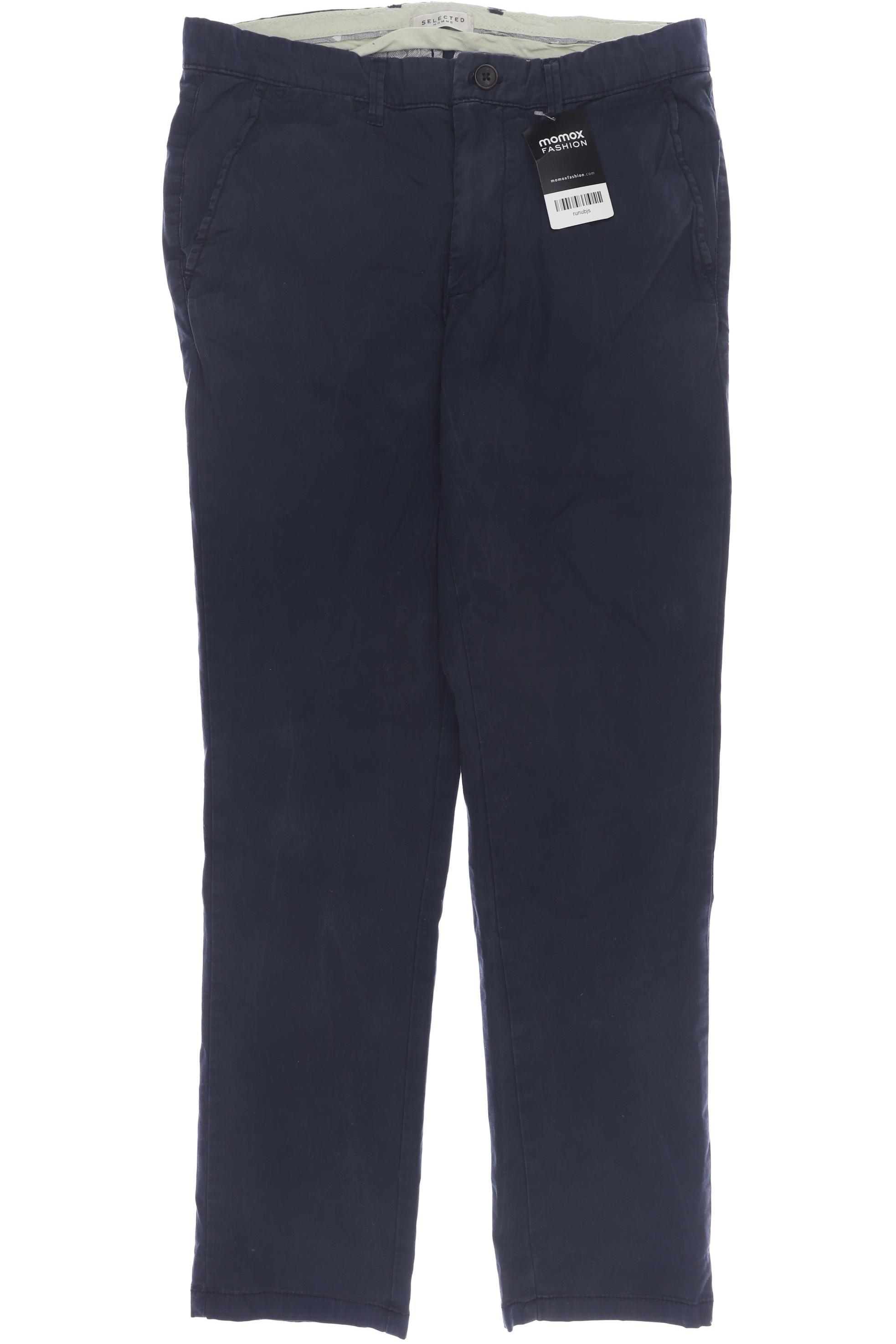 

SELECTED Herren Stoffhose, marineblau