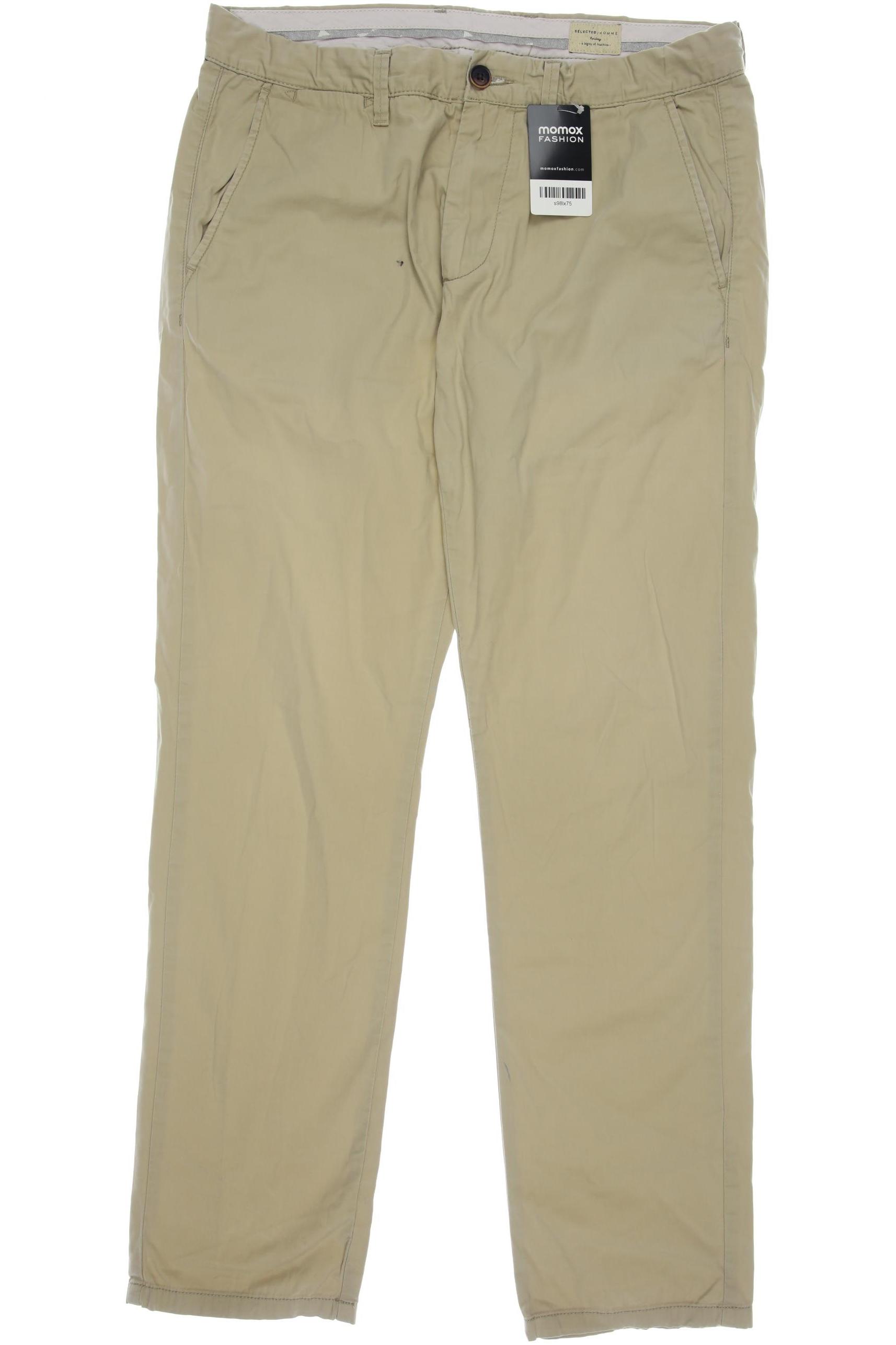 

Selected Herren Stoffhose, beige, Gr. 32