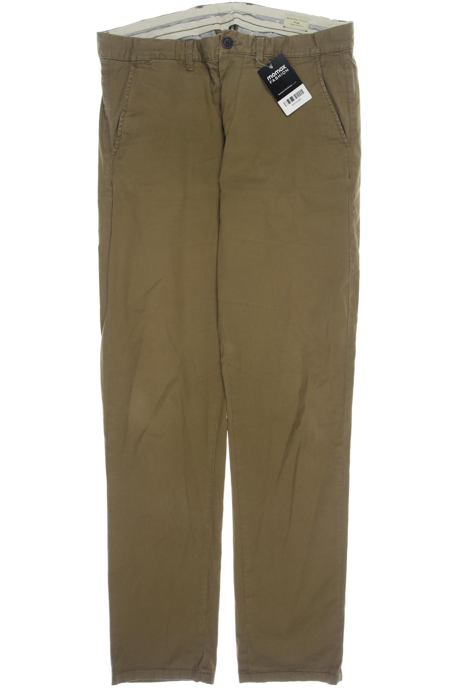 

Selected Herren Stoffhose, braun, Gr. 34