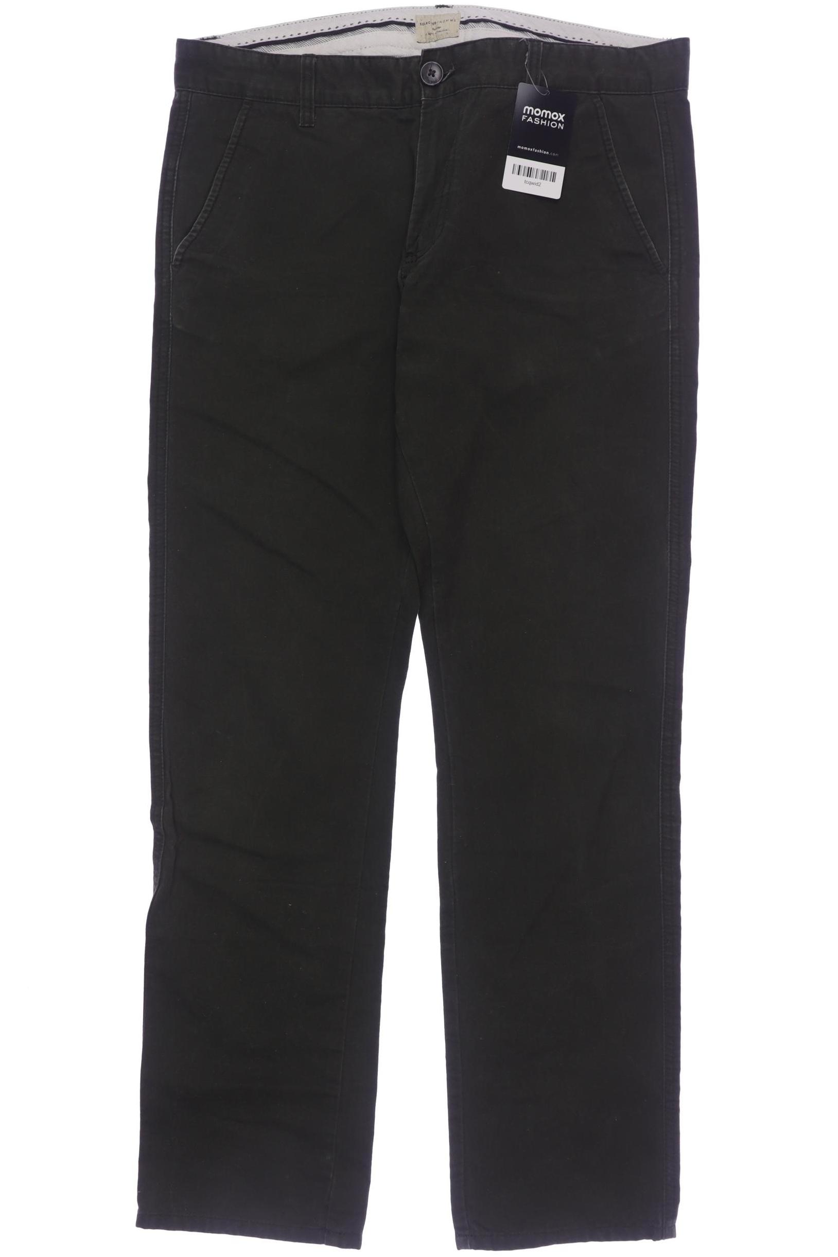 

Selected Herren Stoffhose, grün, Gr. 35
