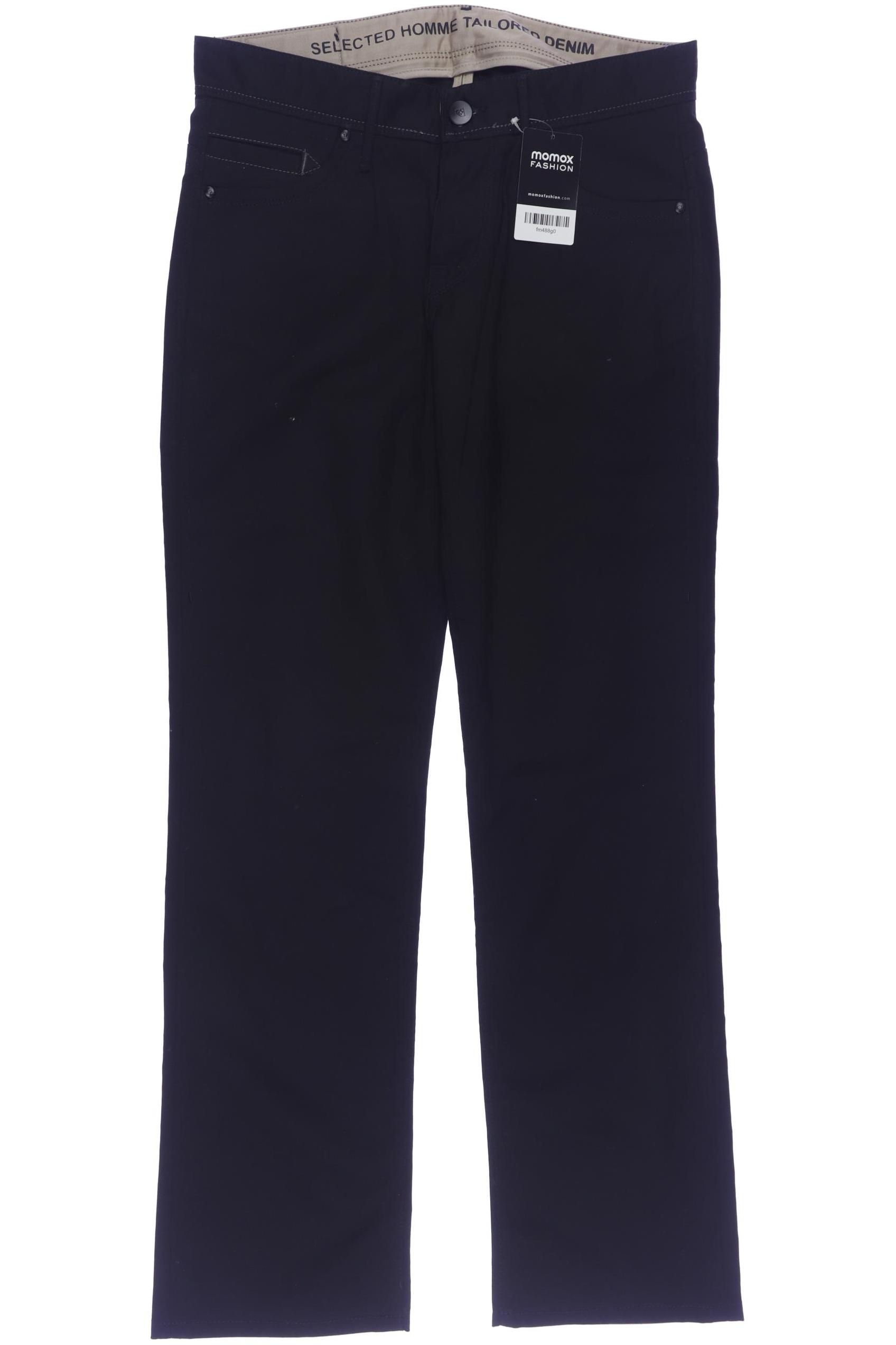 

Selected Herren Stoffhose, schwarz, Gr. 32