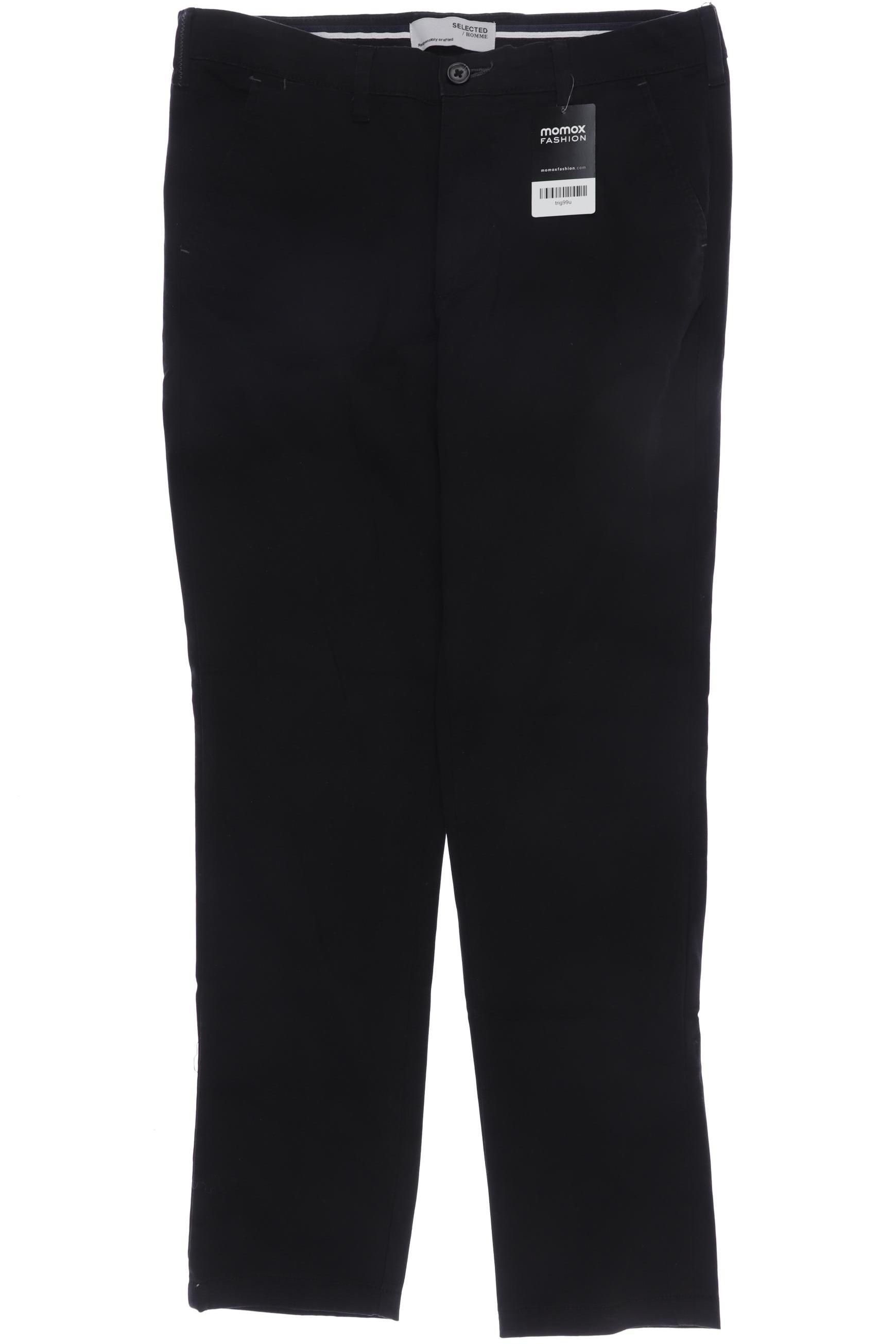 

Selected Herren Stoffhose, schwarz, Gr. 33