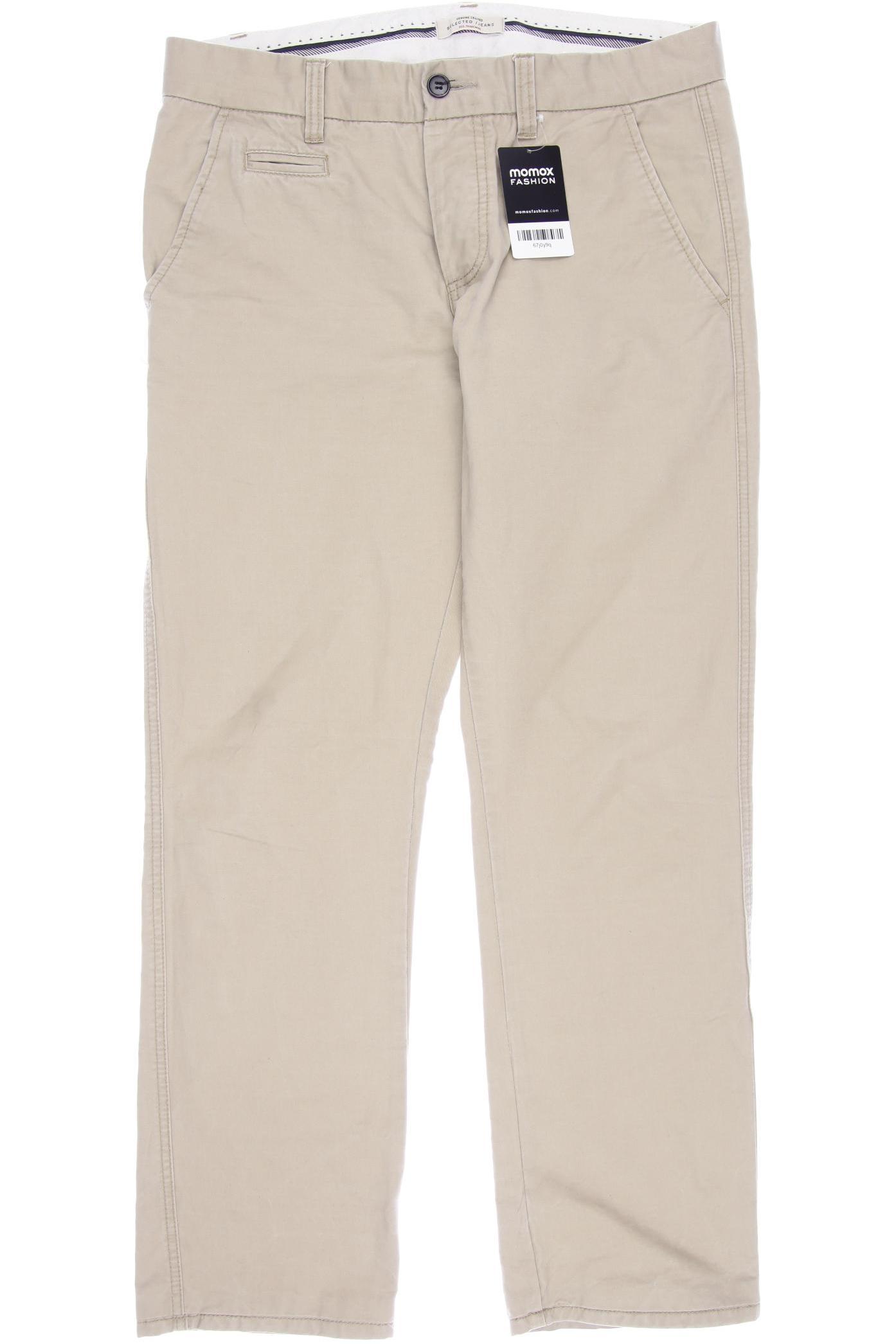 

Selected Herren Stoffhose, cremeweiß, Gr. 52