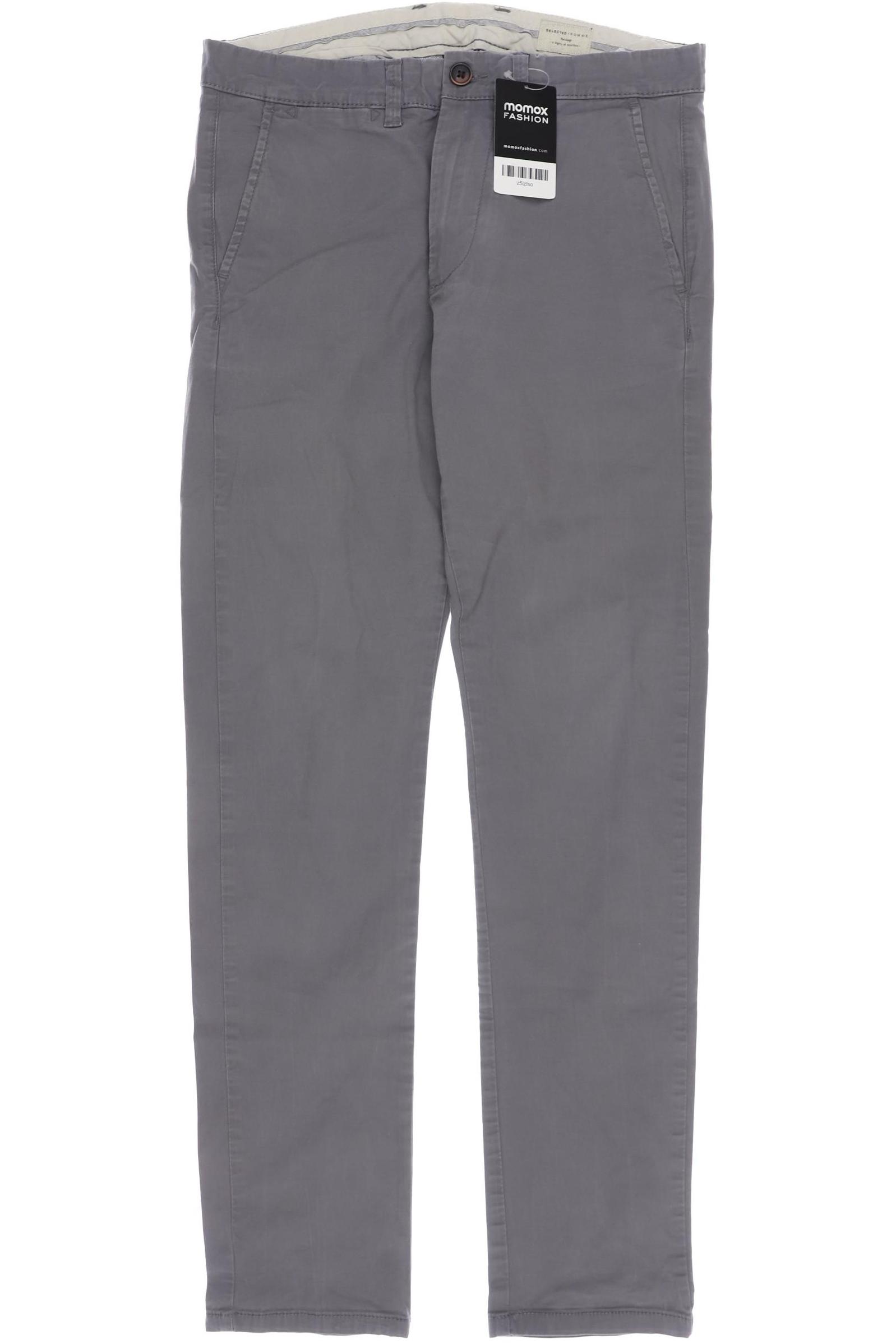 

Selected Herren Stoffhose, grau, Gr. 48